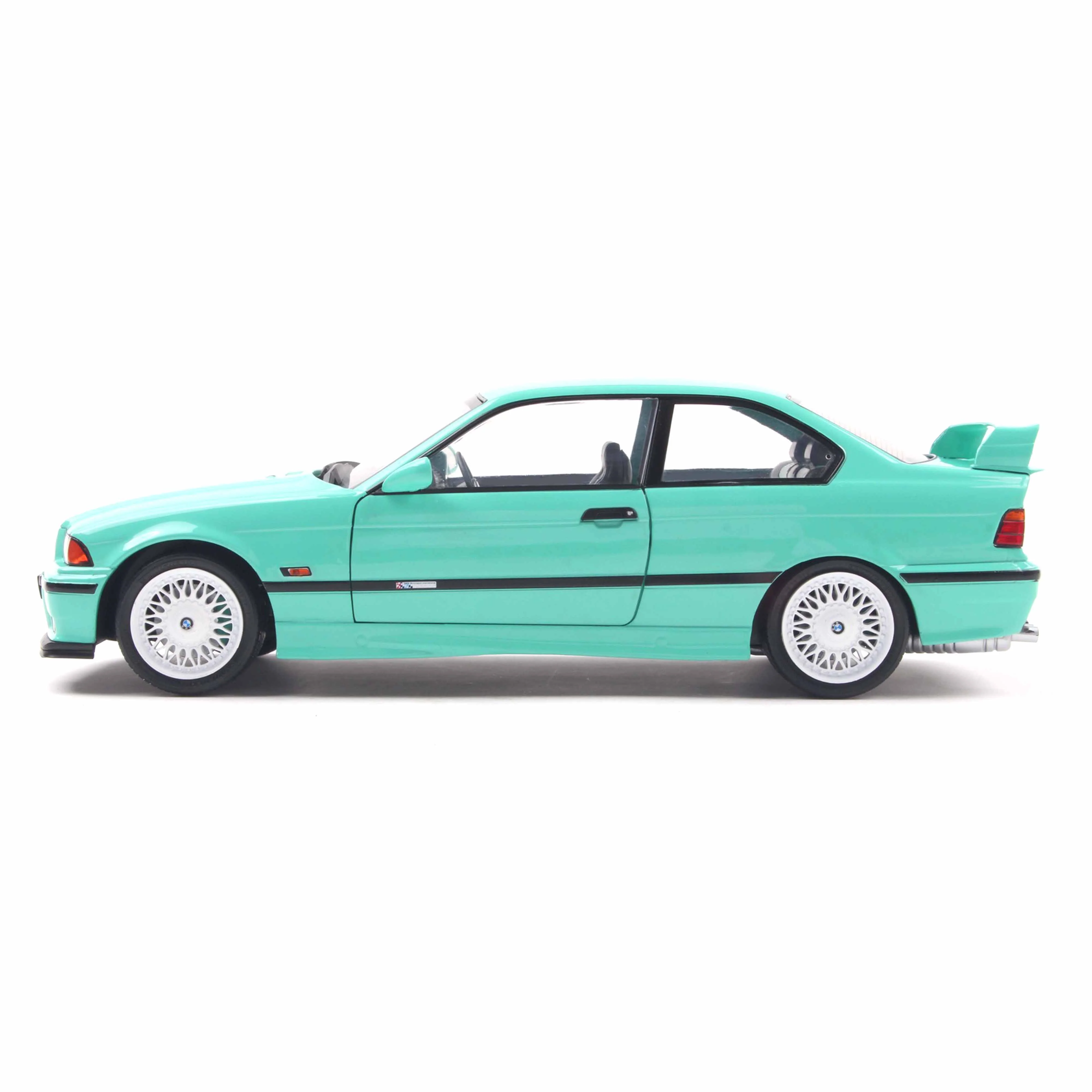 BMW E36 M3 Coupe Solido Works Vert Menthe 1991 1/18 - Image 2