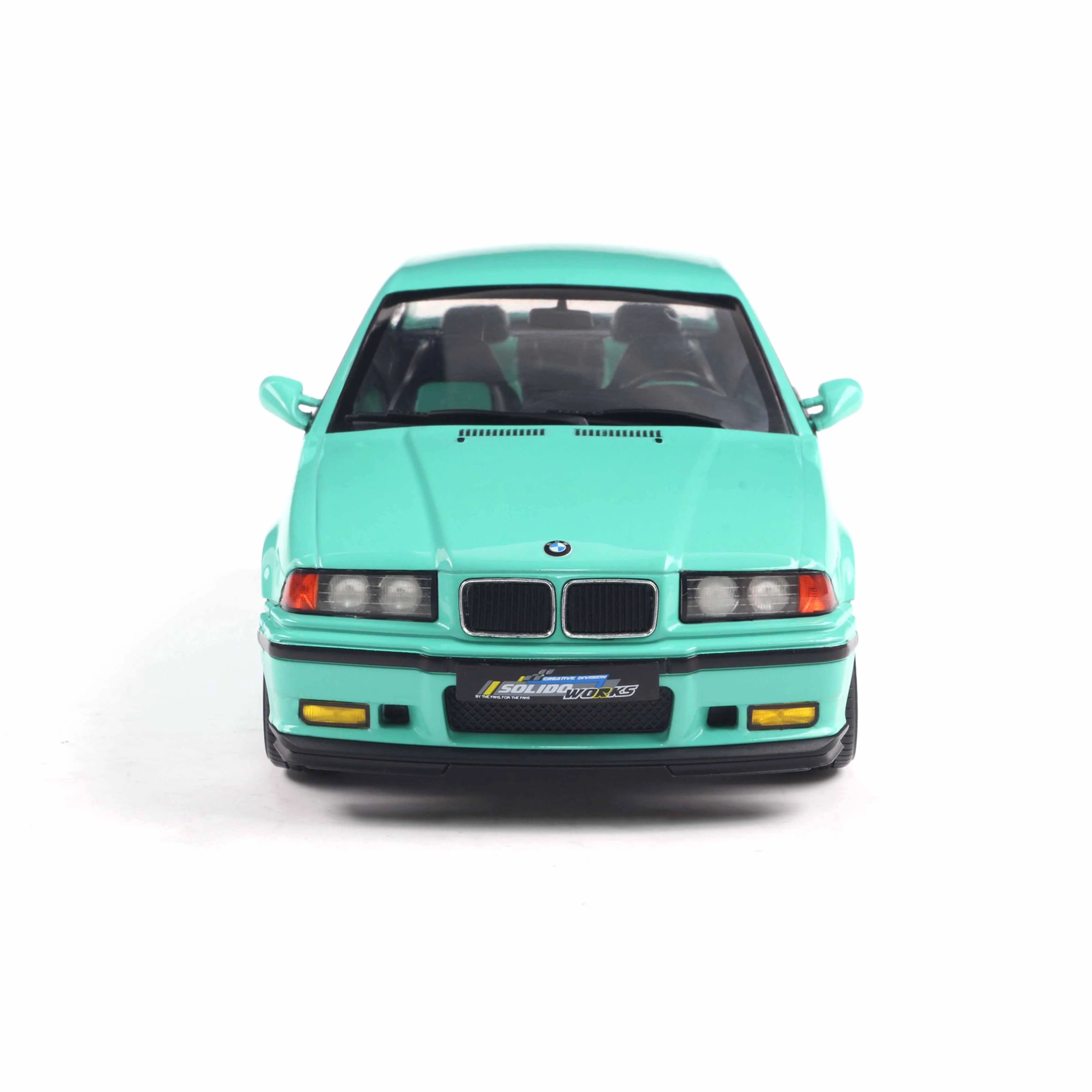 BMW E36 M3 Coupe Solido Works Vert Menthe 1991 1/18 - Image 3