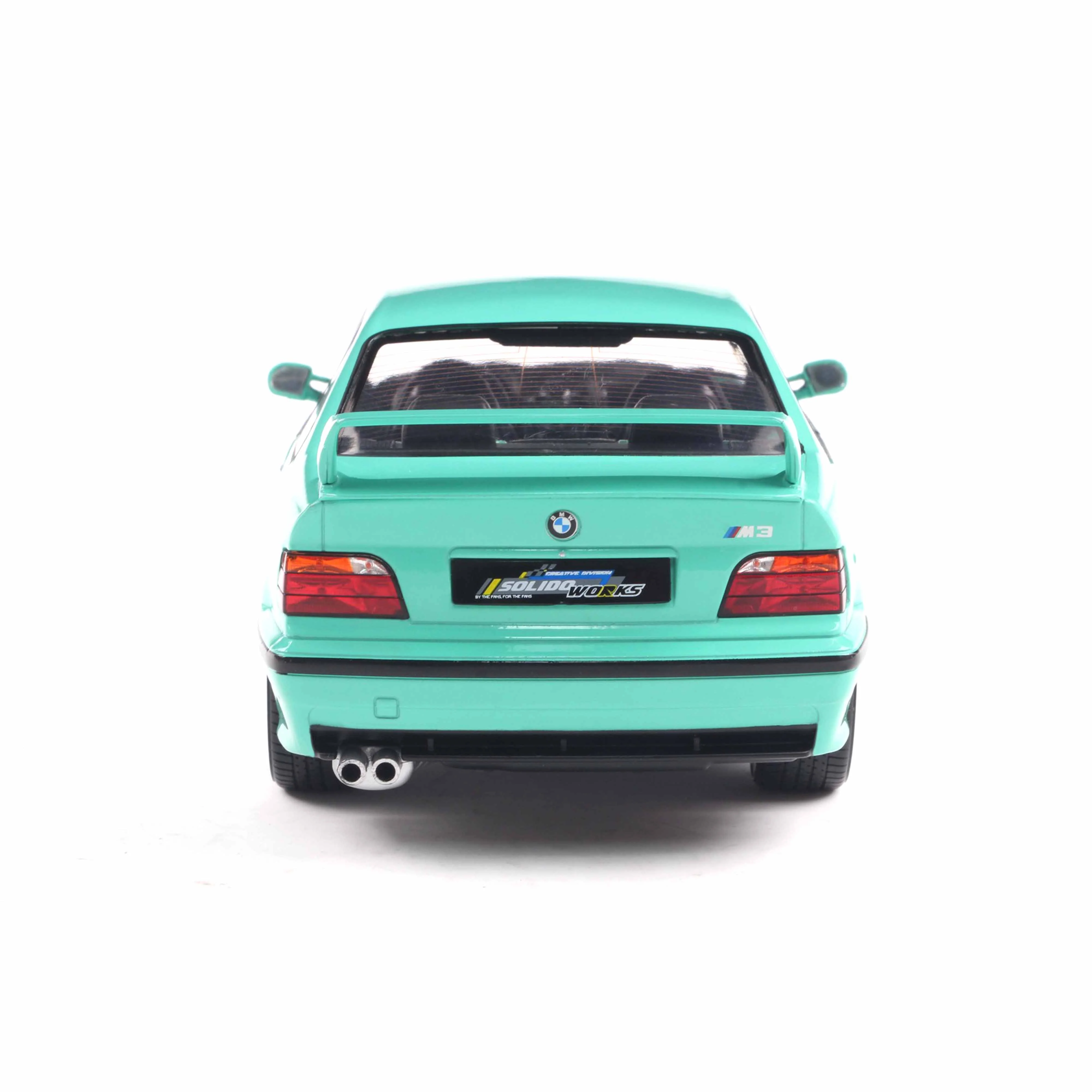 BMW E36 M3 Coupe Solido Works Vert Menthe 1991 1/18 - Image 4