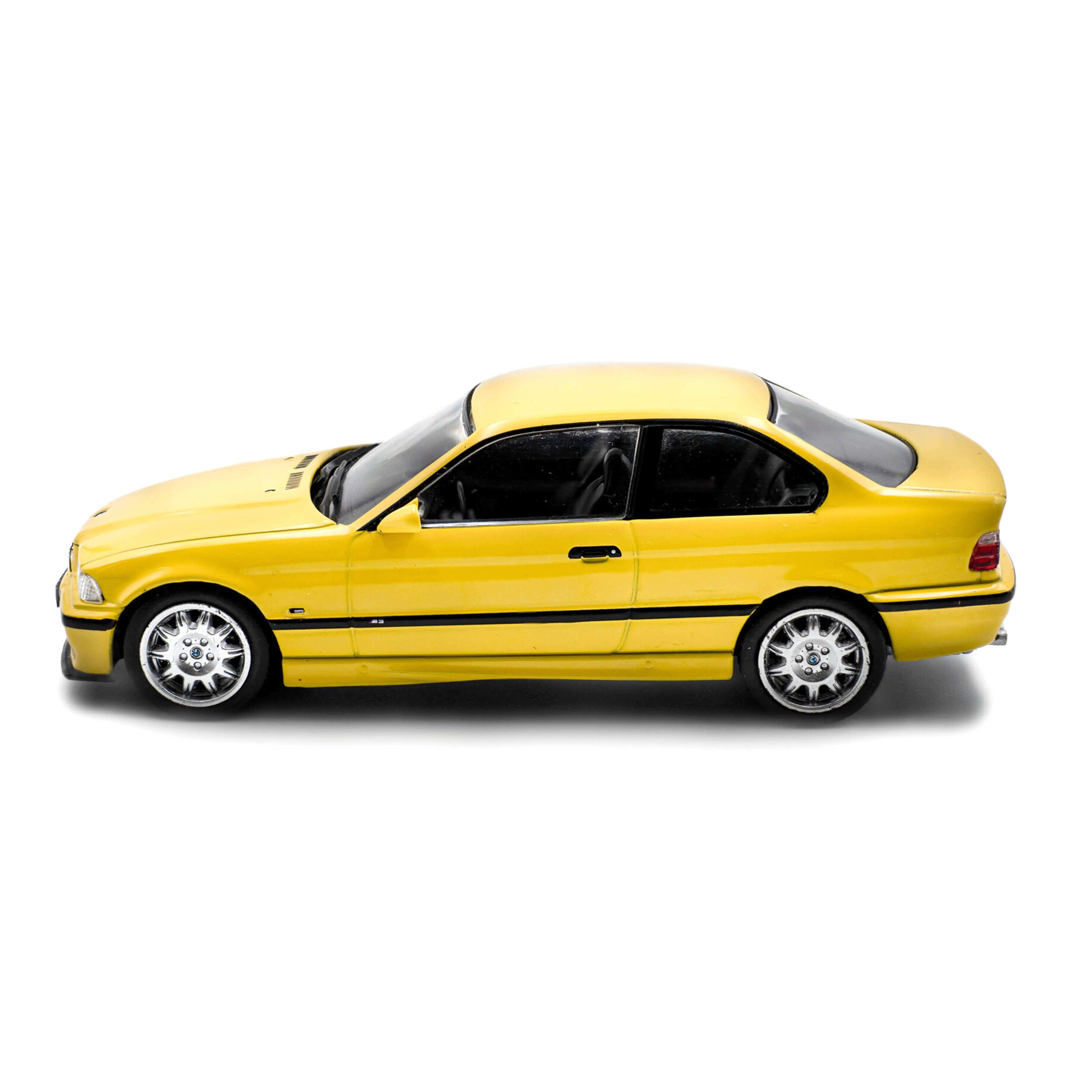 BMW M3 Coupé Jaune Dakar 1999 1/43 - Image 2