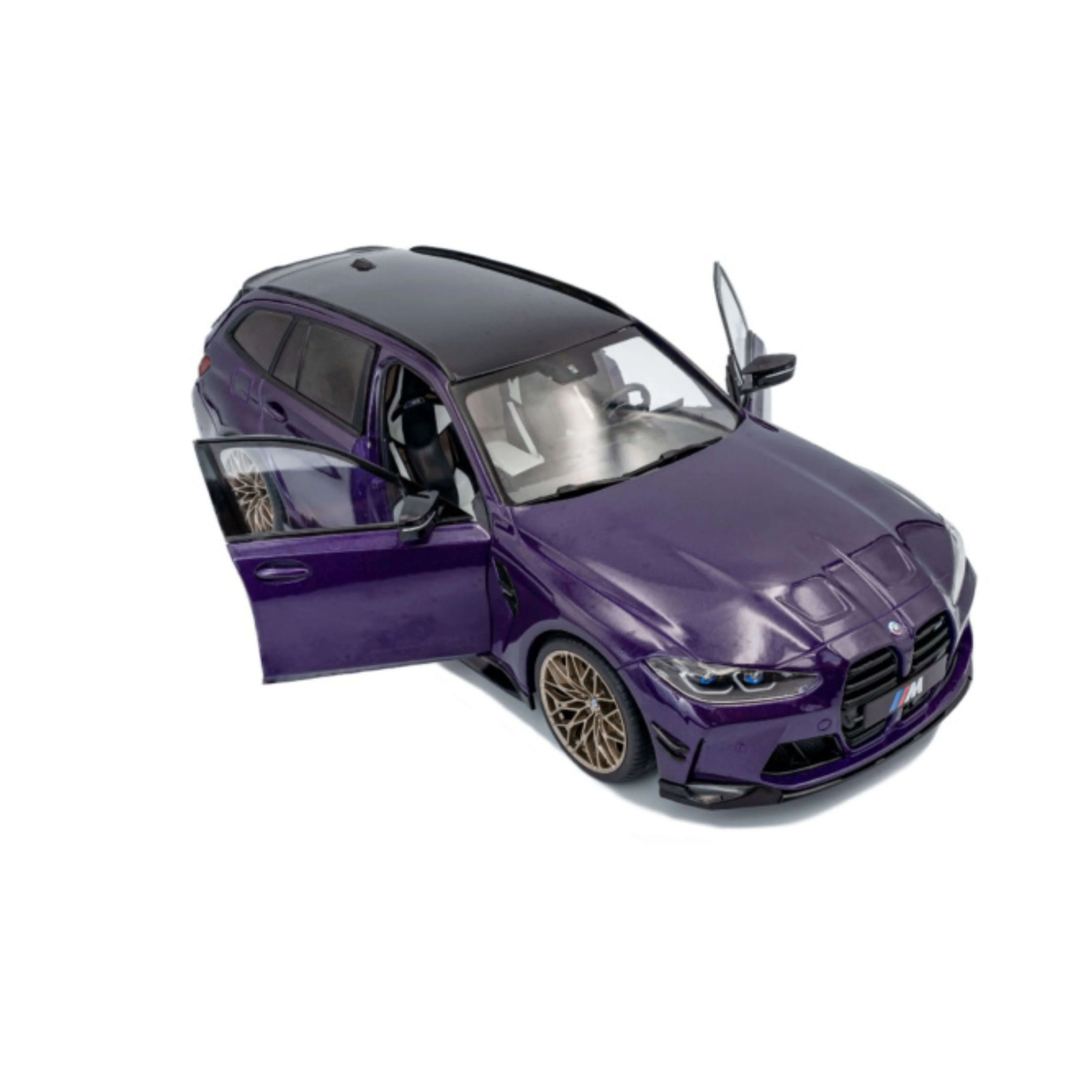 BMW M3 G81 Touring Performance Violet Twilight Métallisé 2024 1/18 - Image 5