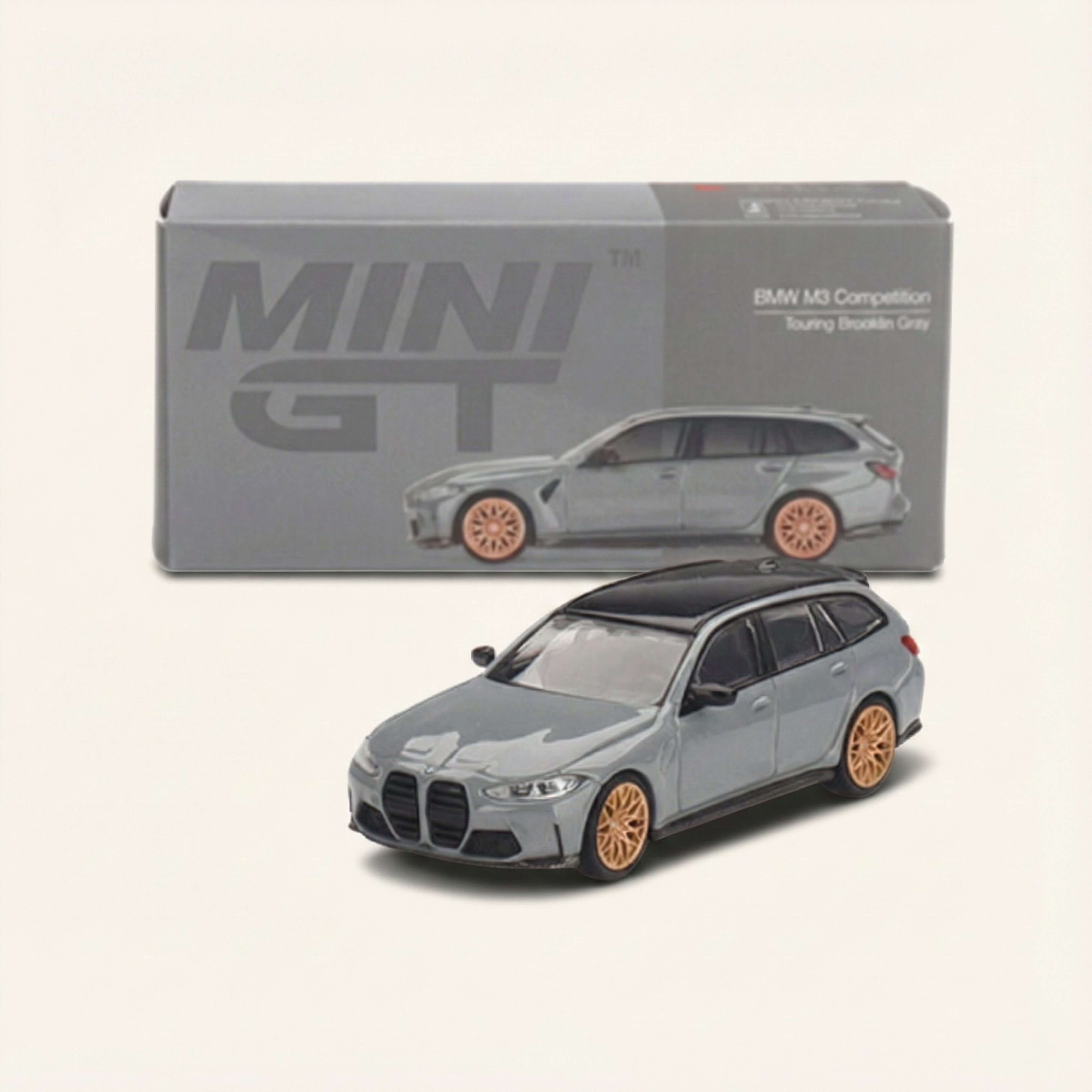 BMW M3 Touring (G81) Compétition Gris Brooklyn 2024 1/64