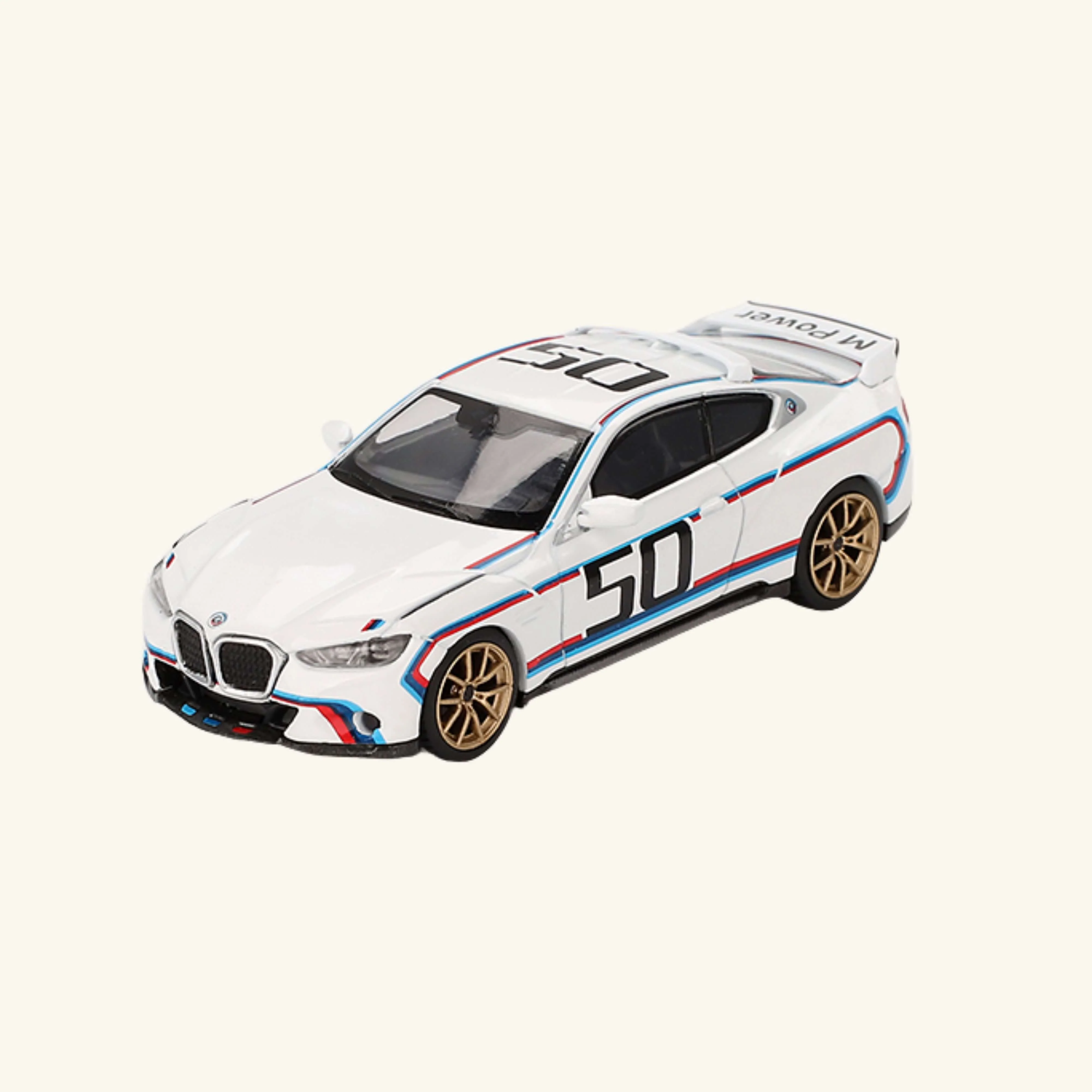 BMW M4 (G82) 3.0 CSL Blanc 2023 1/64 - Image 2