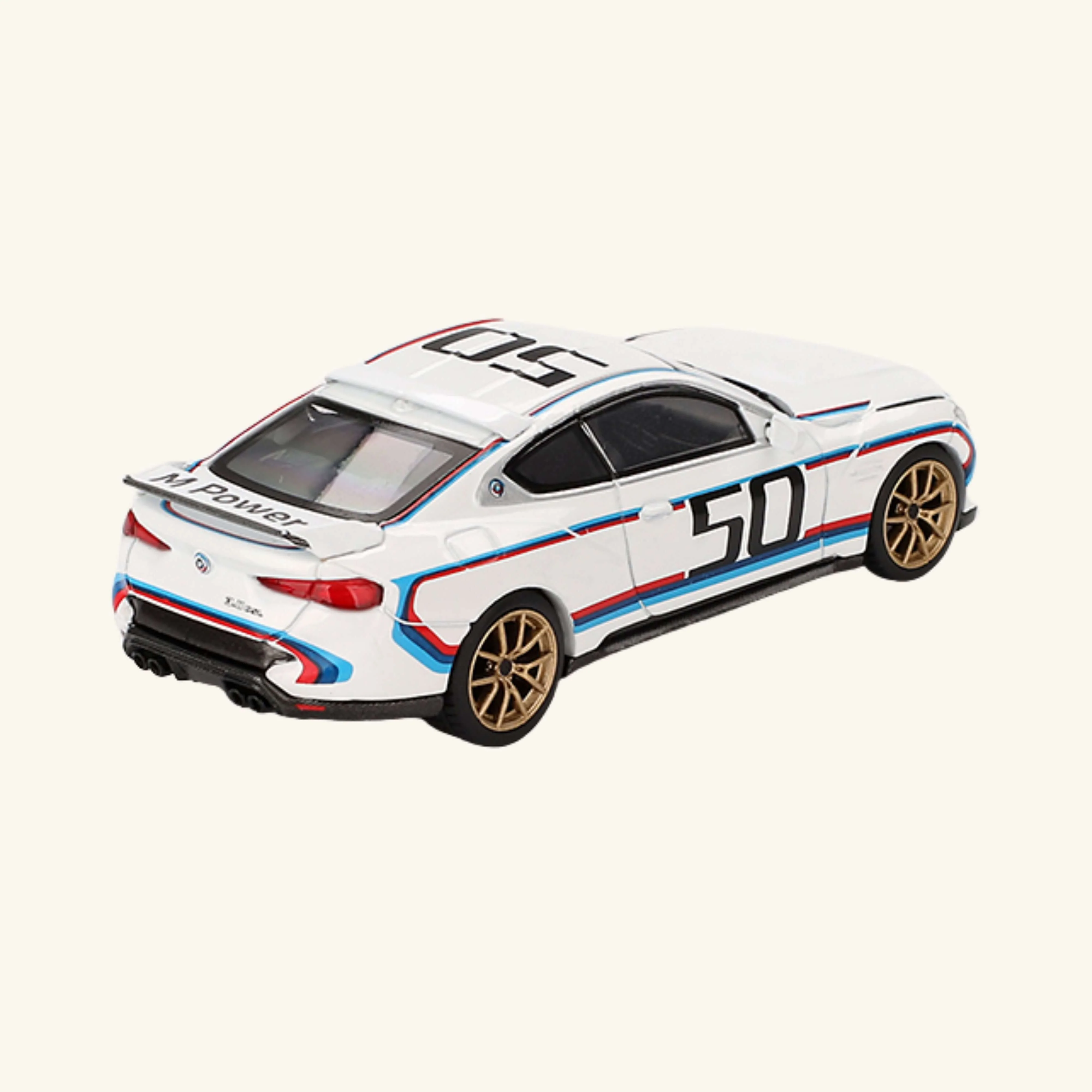 BMW M4 (G82) 3.0 CSL Blanc 2023 1/64 - Image 3