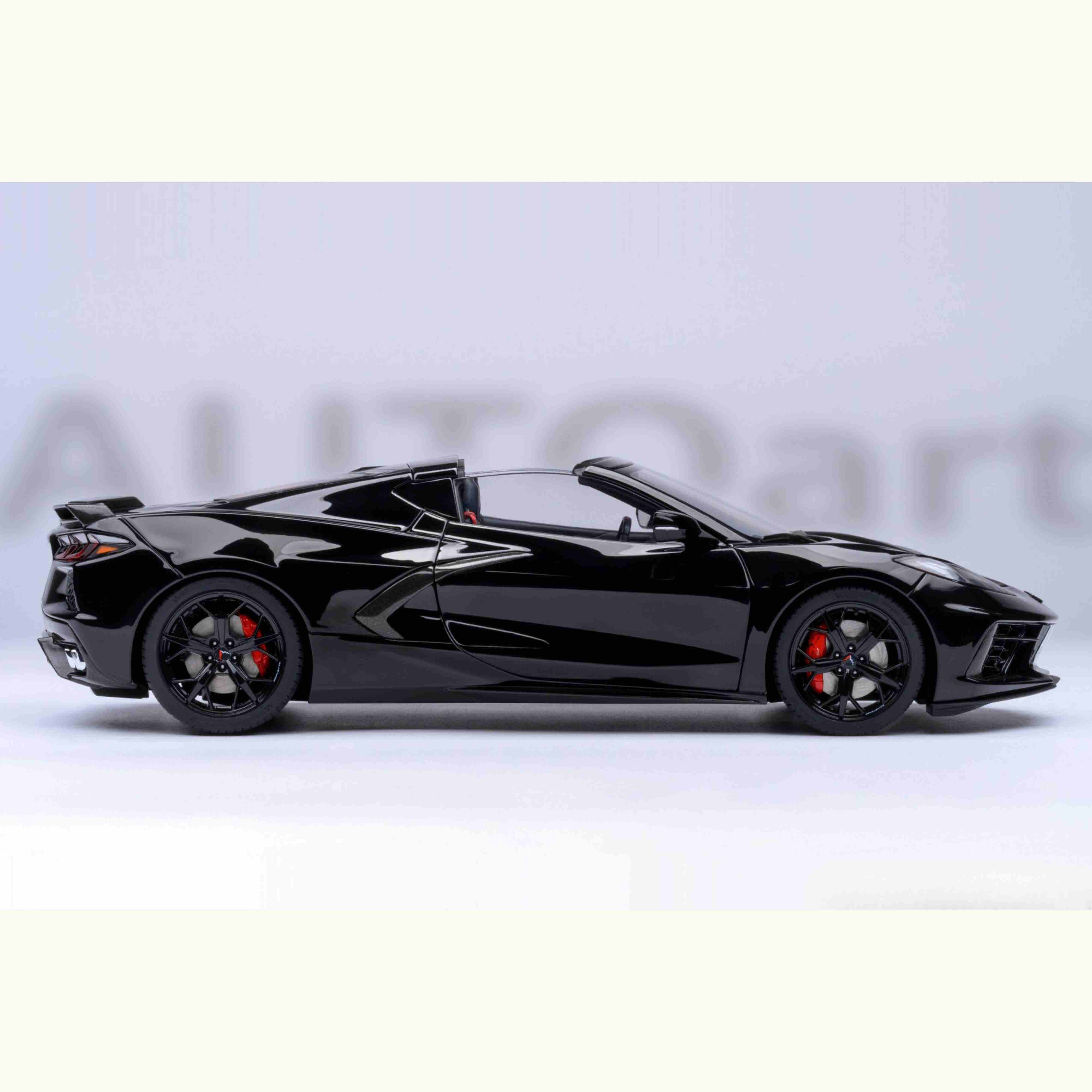 Chevrolet Corvette C8 Stingray Z51 Noir 2020 1/18 - Image 3