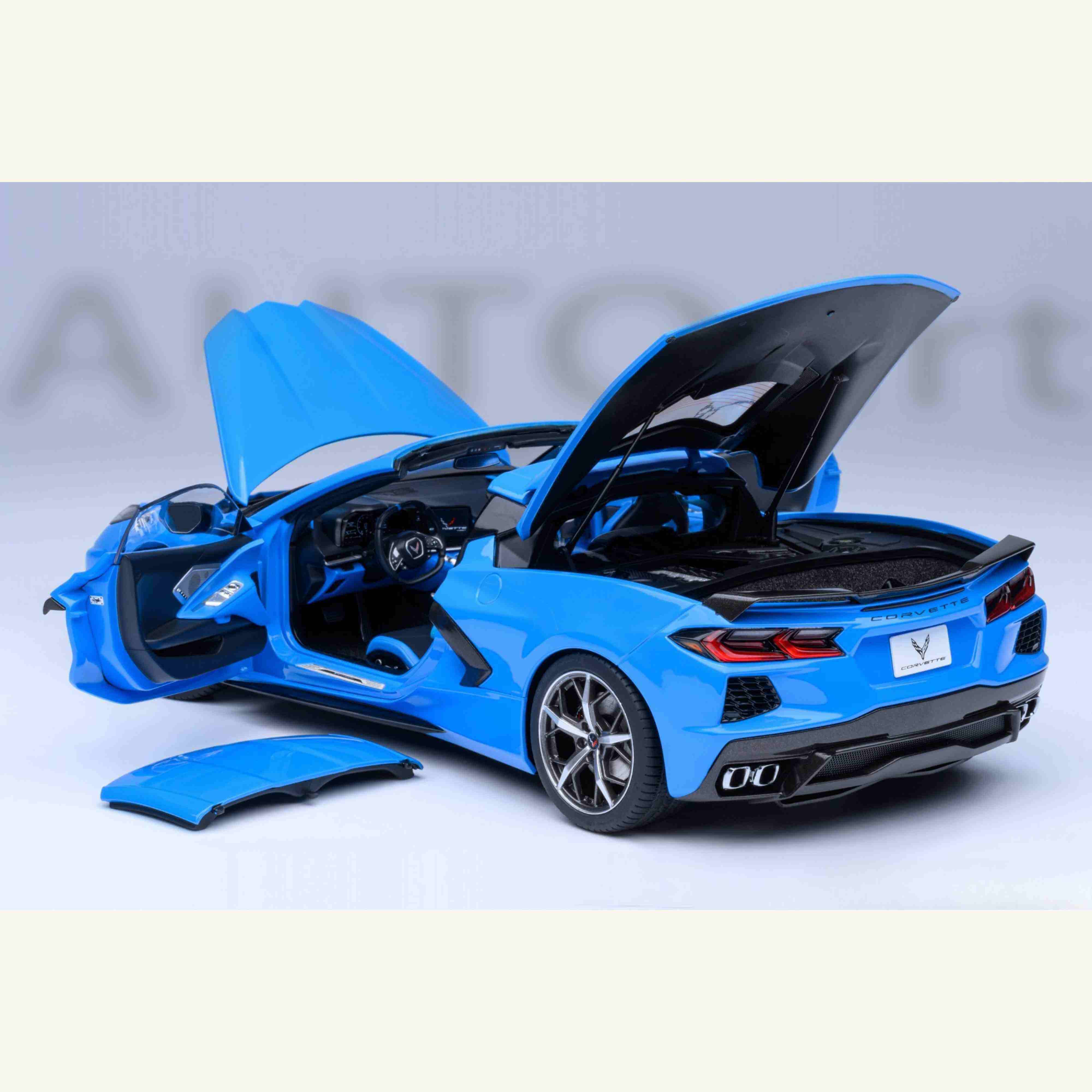 Chevrolet Corvette C8 Stingray Z51 Rapid Blue 2020 1/18 - Image 11