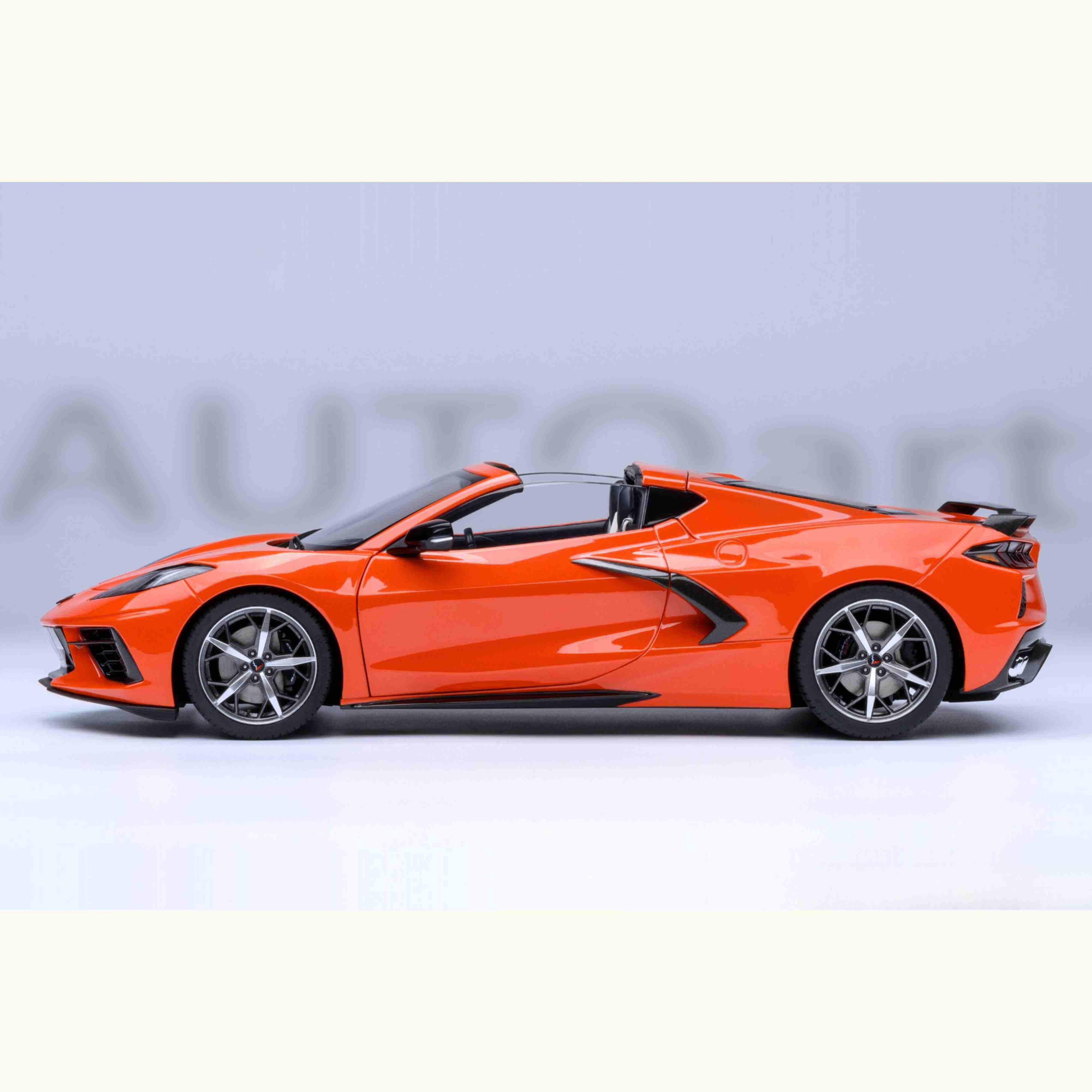 Chevrolet Corvette C8 Stingray Z51 Sebring Orange 2020 1/18 - Image 2