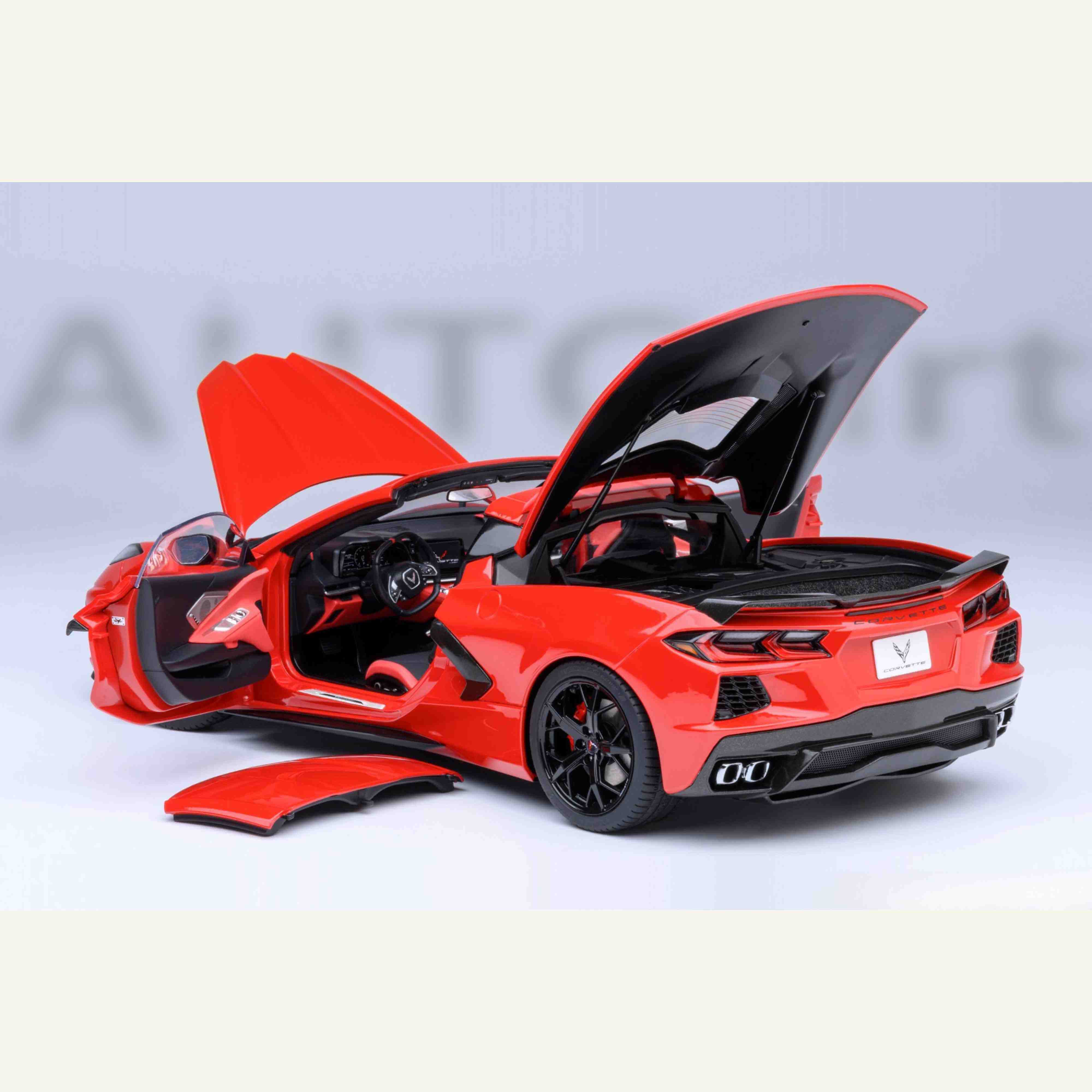 Chevrolet Corvette C8 Stingray Z51 Torch Red 2020 1/18 - Image 11
