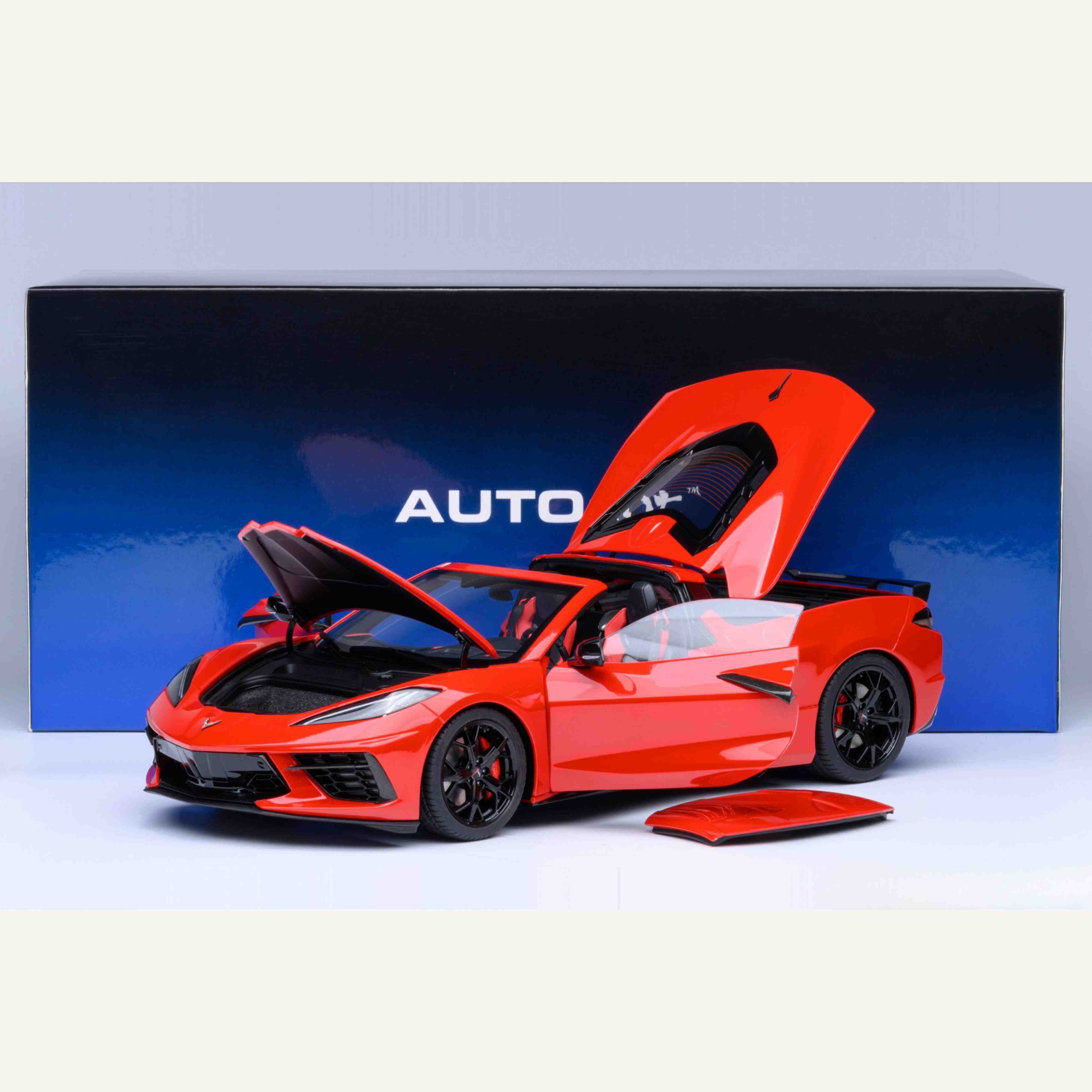 Chevrolet Corvette C8 Stingray Z51 Torch Red 2020 1/18 - Image 12
