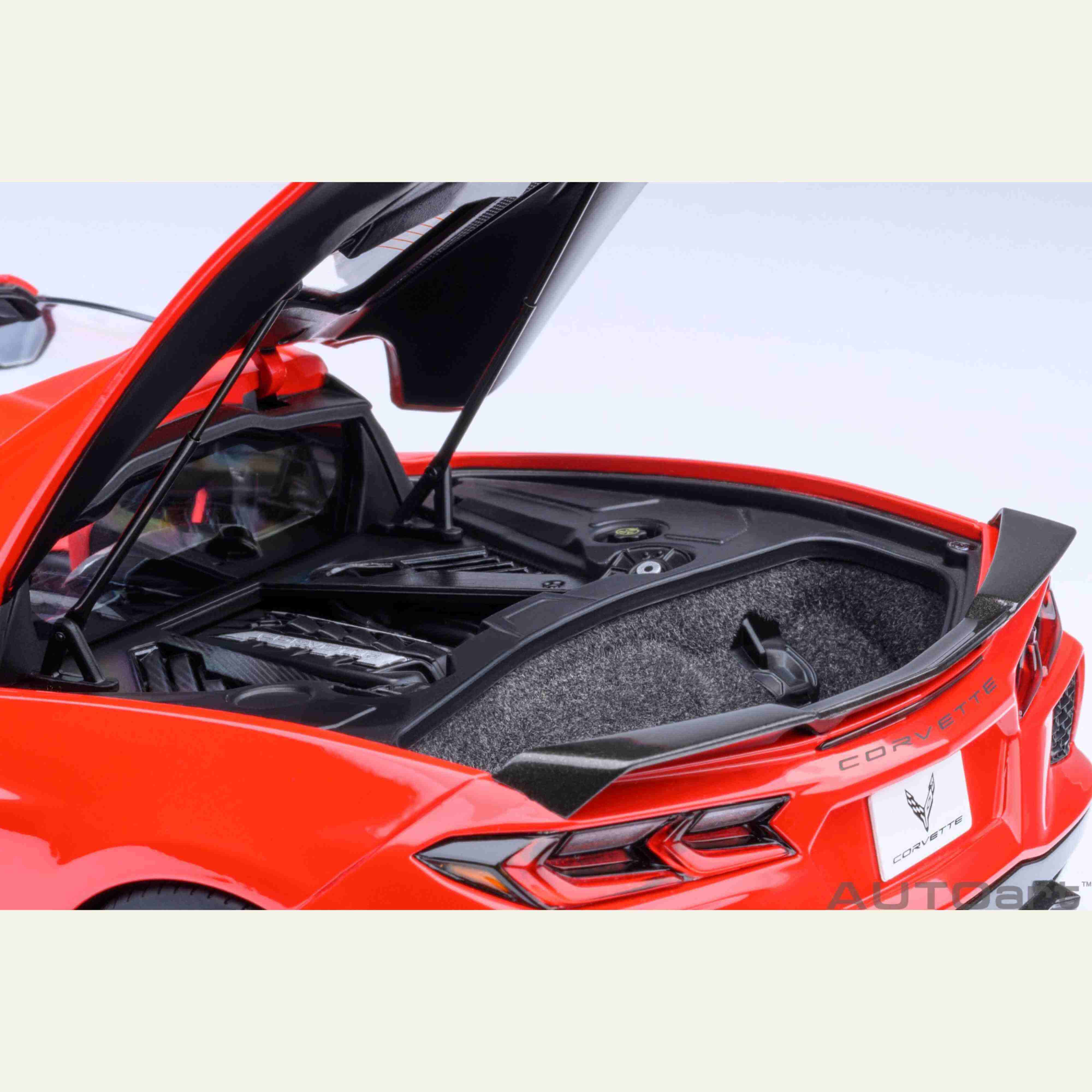Chevrolet Corvette C8 Stingray Z51 Torch Red 2020 1/18 - Image 9