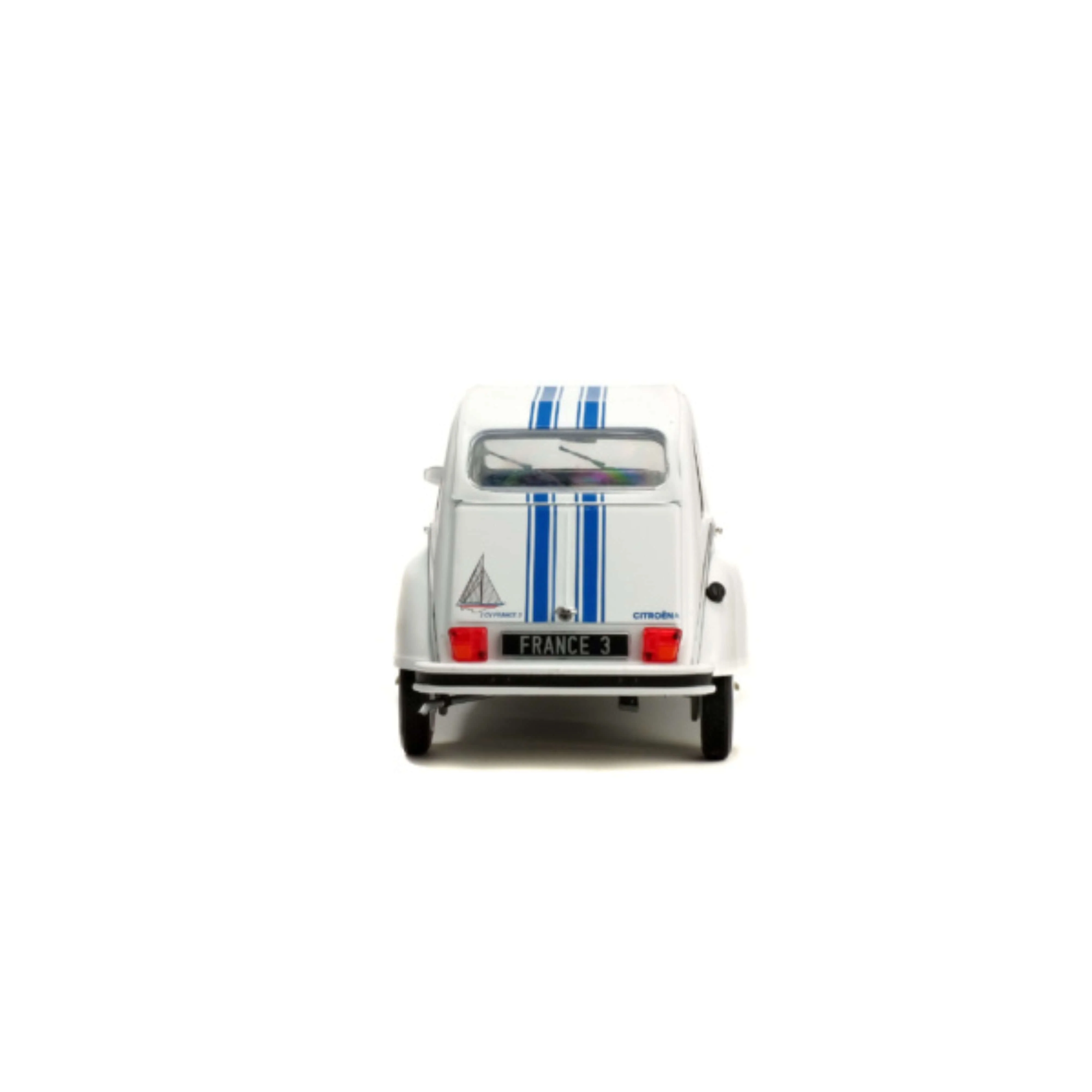 Citroën 2cv 6 France 3 Blanc Meije 1983 1/18 - Image 4