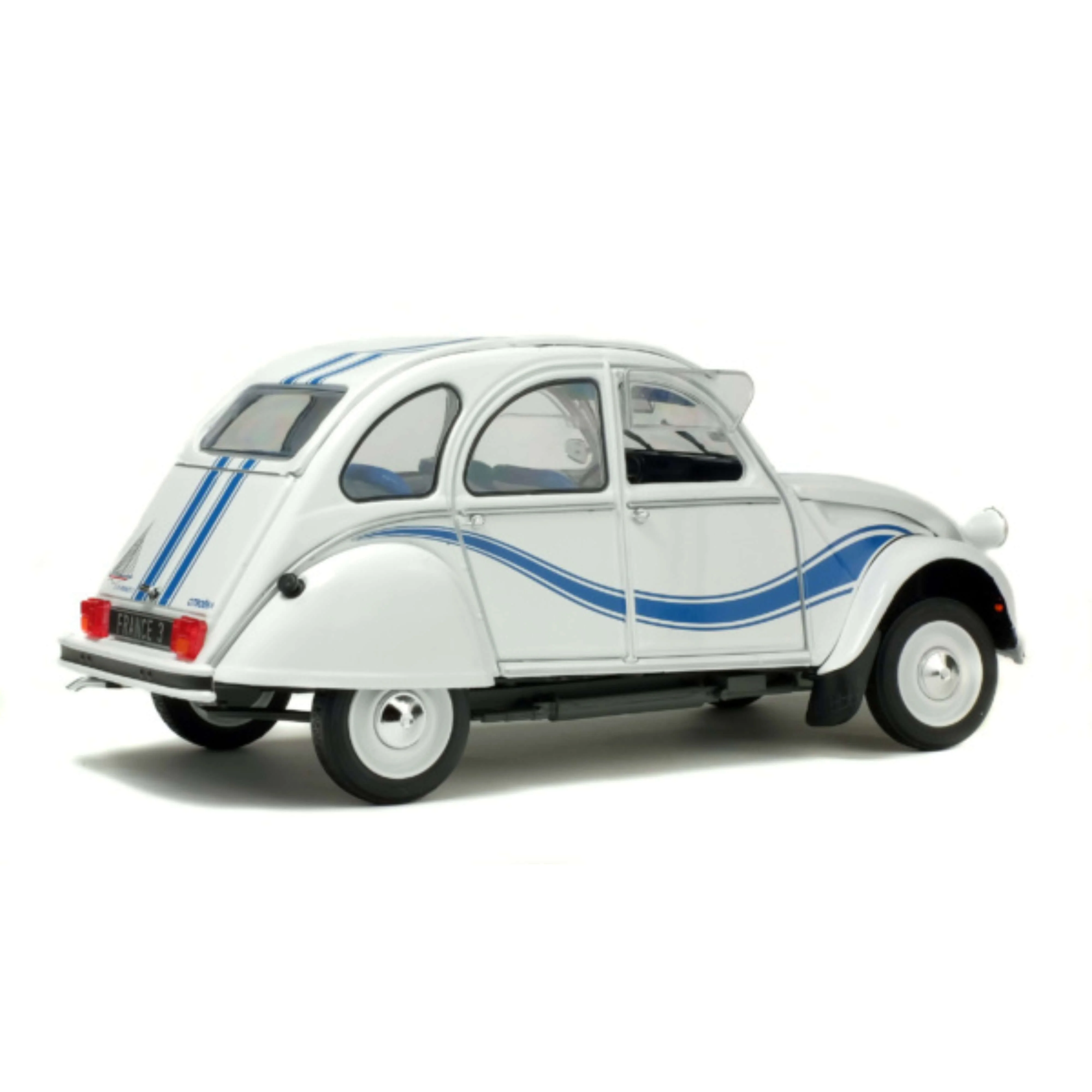 Citroën 2cv 6 France 3 Blanc Meije 1983 1/18 - Image 8