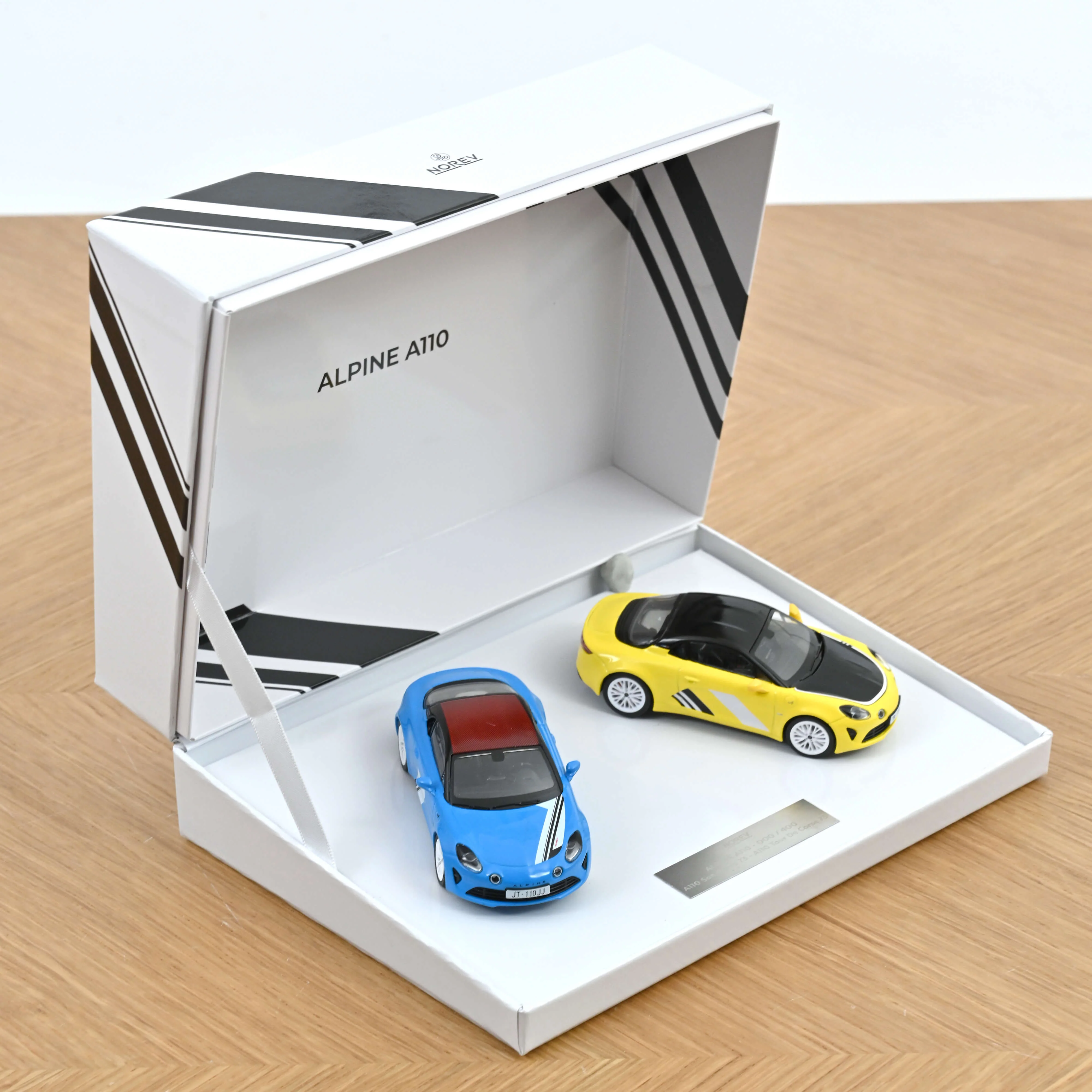 Coffret Alpine A110 2023 San Remo 73 & Tour de Corse 75 1/43 - 400pcs