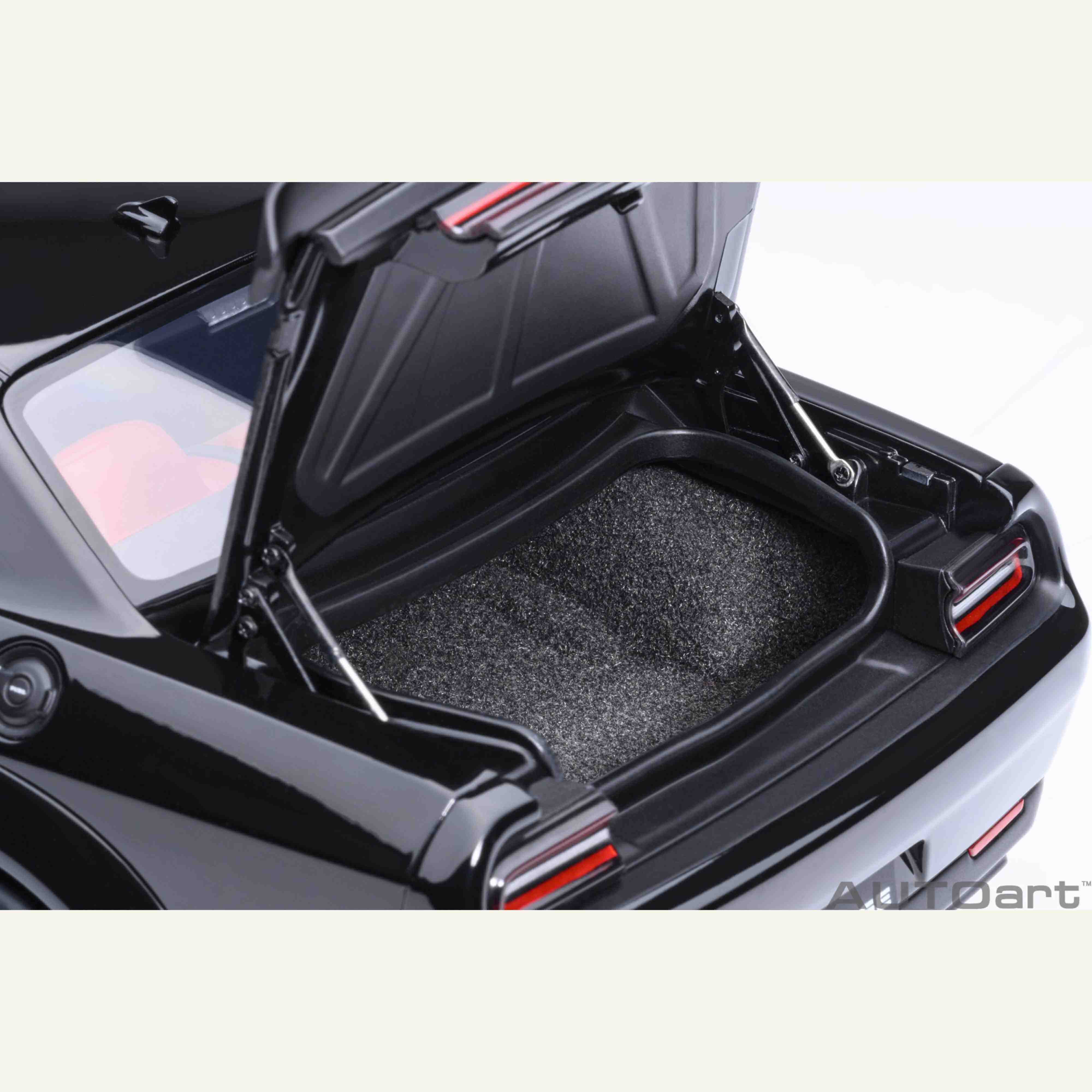 Dodge Challenger SRT Super Stock 2023 Pitch Black 1/18 - Image 9