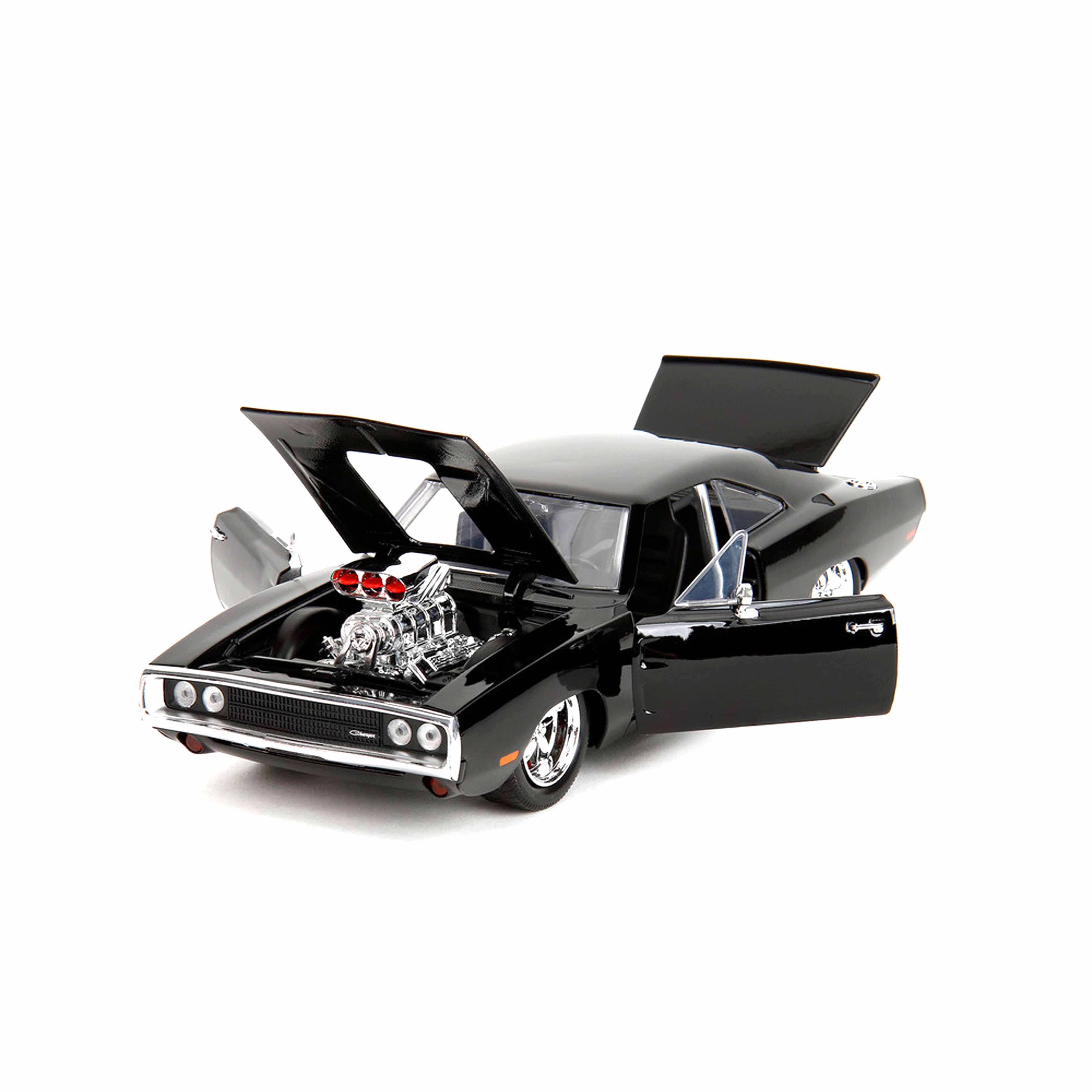Dodge Charger avec la figurine de Dom « Fast and Furious » 1970 1/24 - Image 6