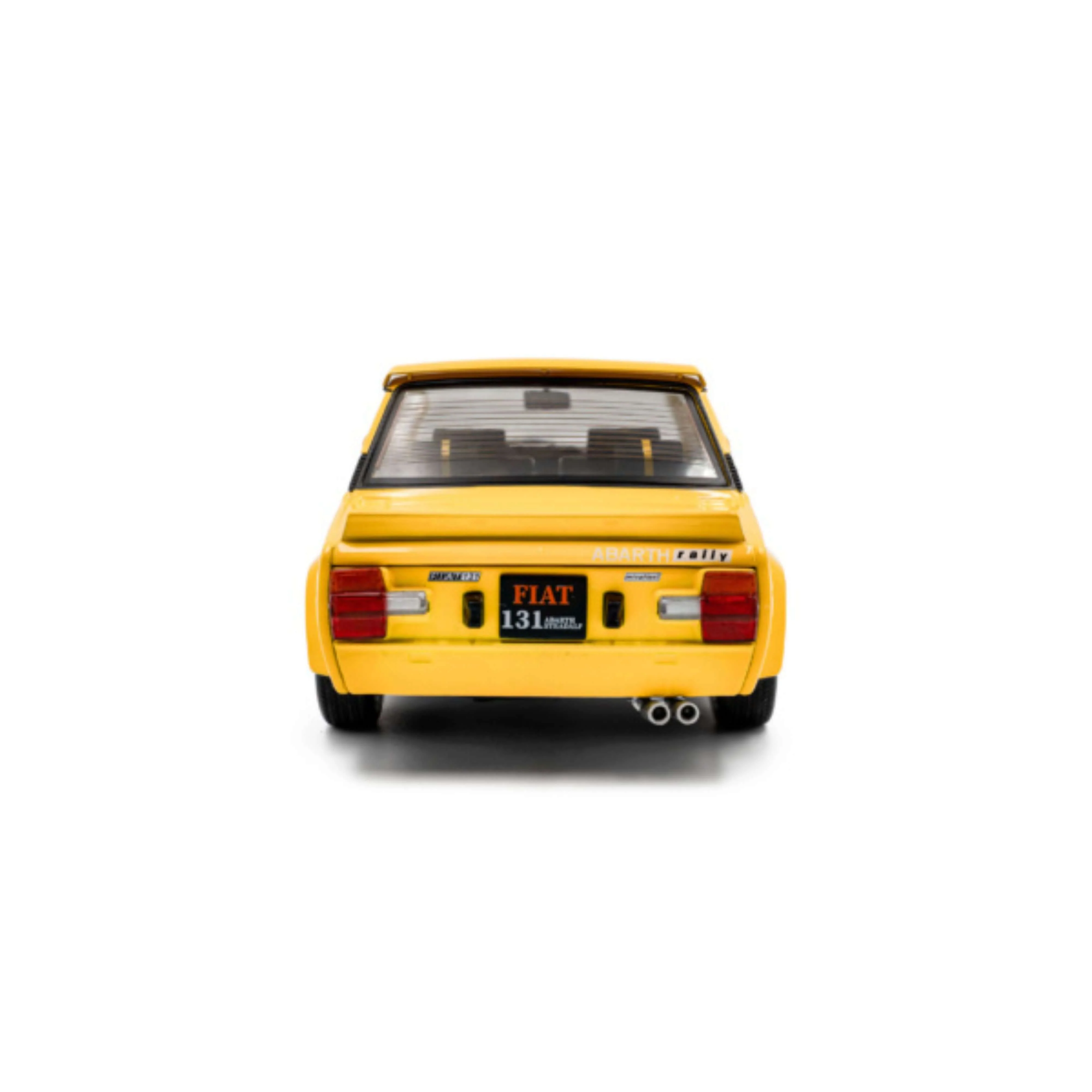 Fiat 131 Abarth Jaune 1980 1/18 - Image 4