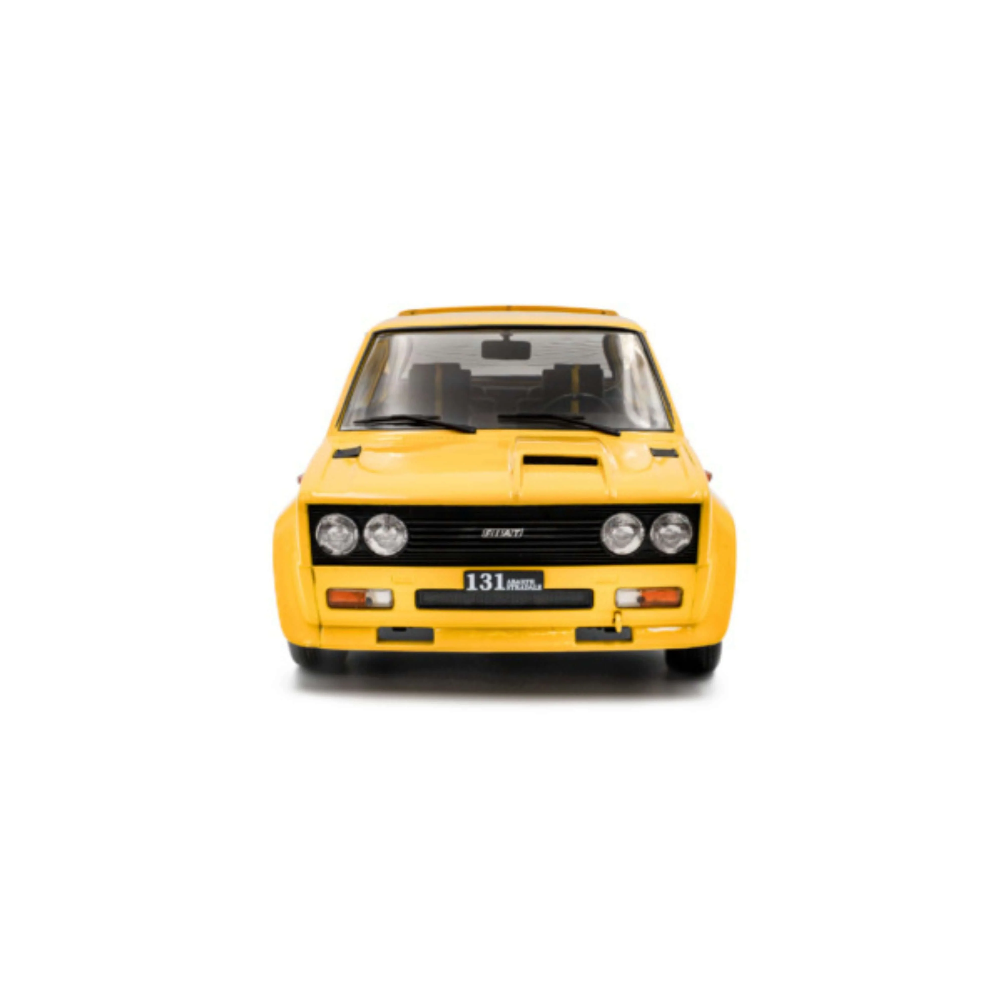 Fiat 131 Abarth Jaune 1980 1/18 - Image 5
