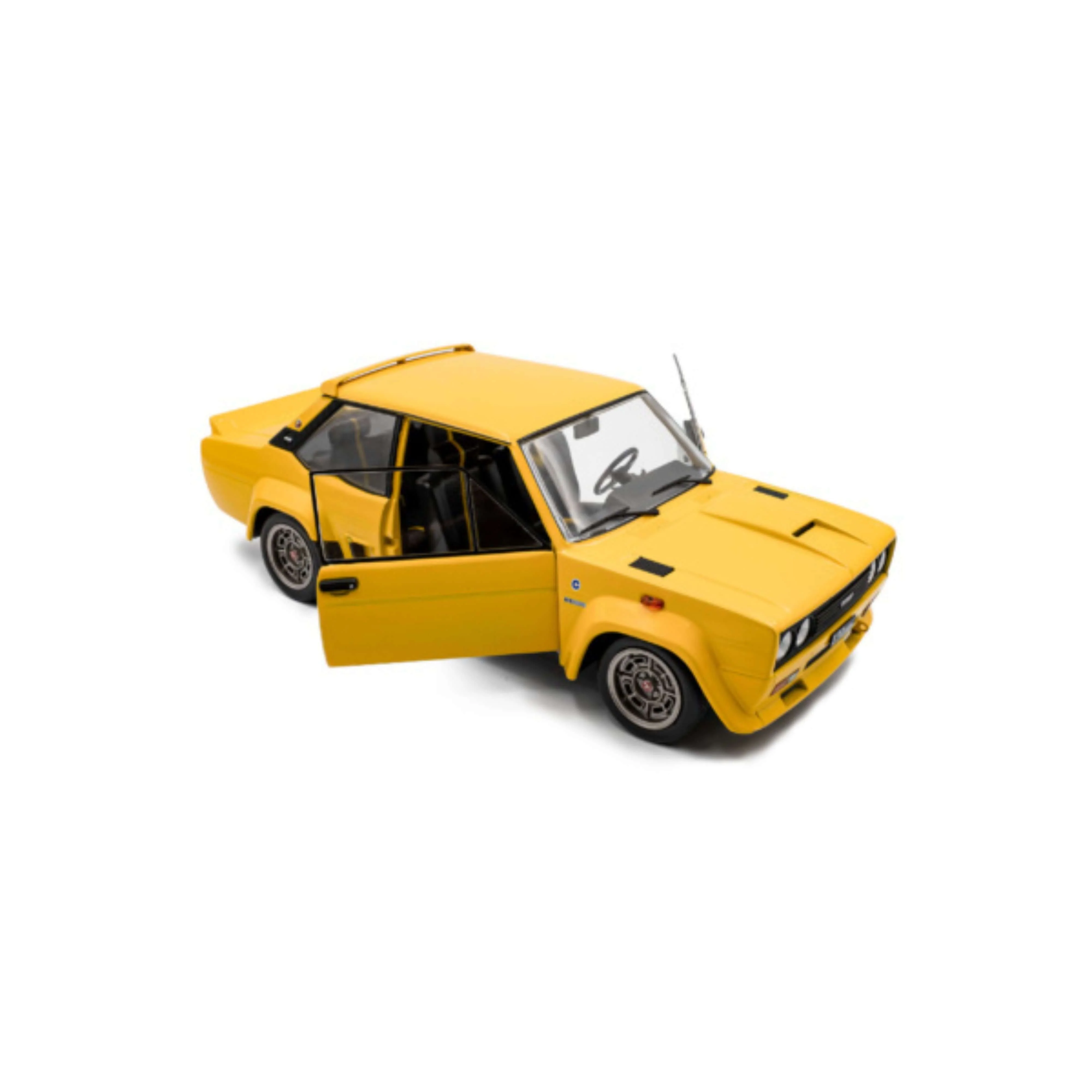 Fiat 131 Abarth Jaune 1980 1/18 - Image 6