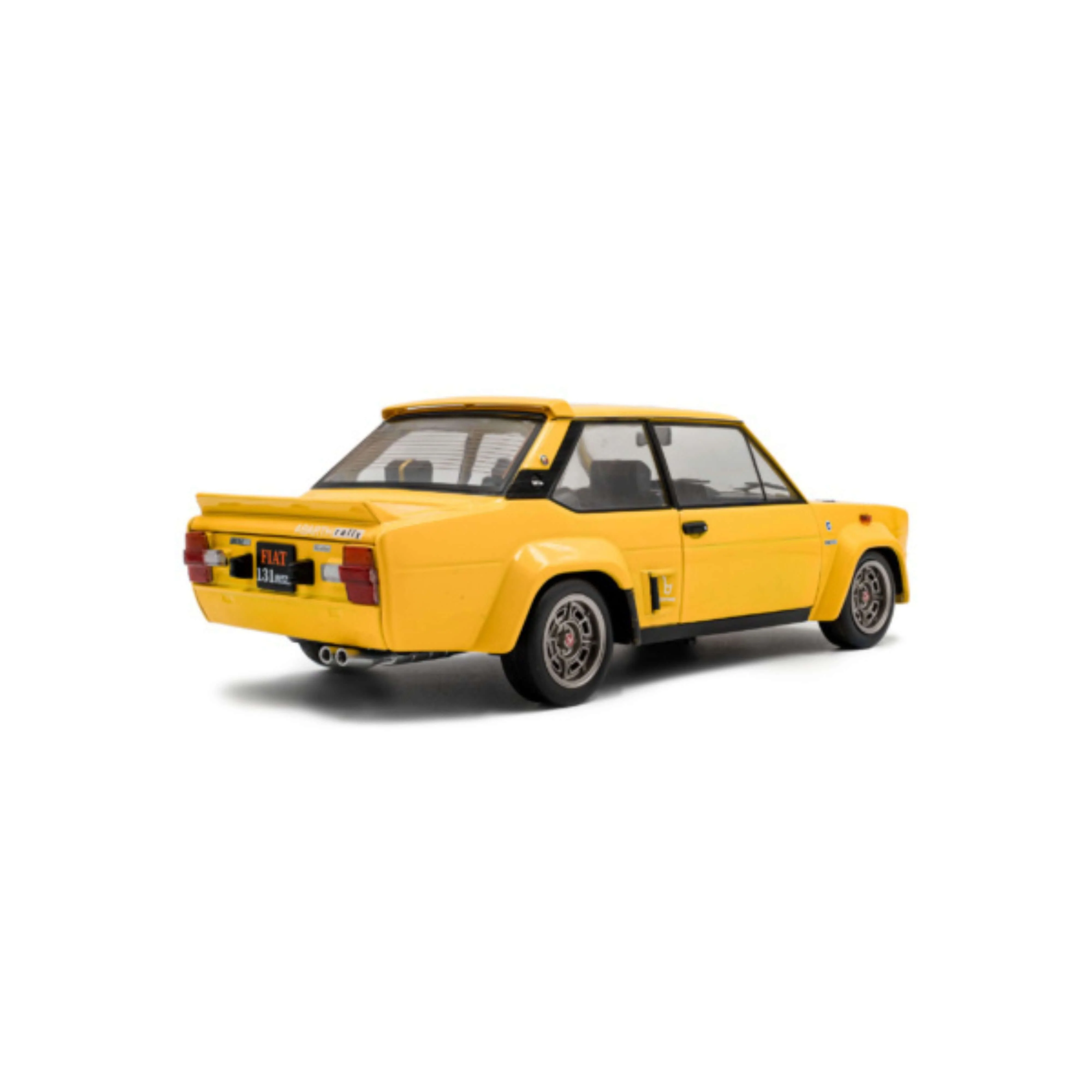Fiat 131 Abarth Jaune 1980 1/18 - Image 7