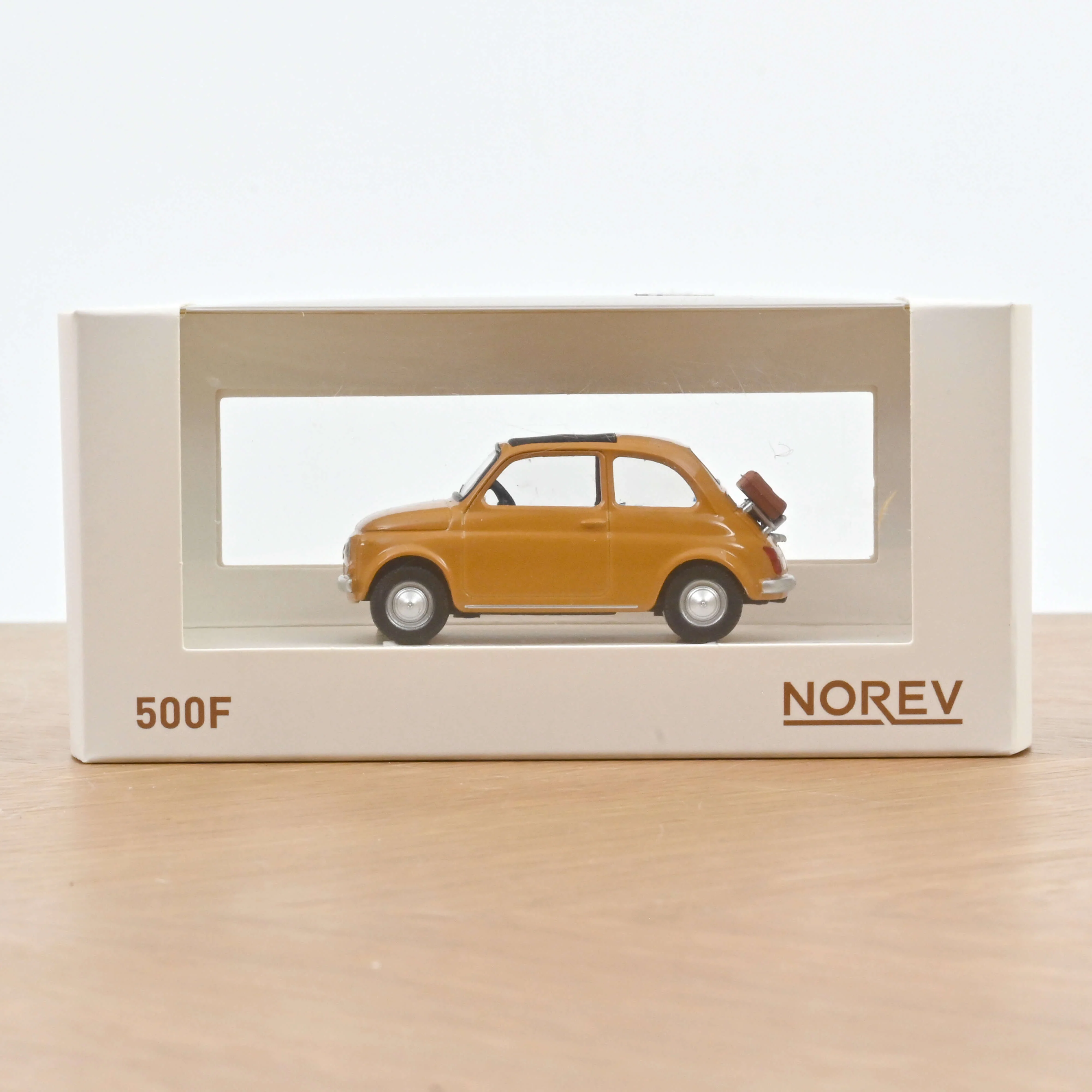 Fiat 500 F 1965 Jaune Positano Jet-car 1/43 - Image 2