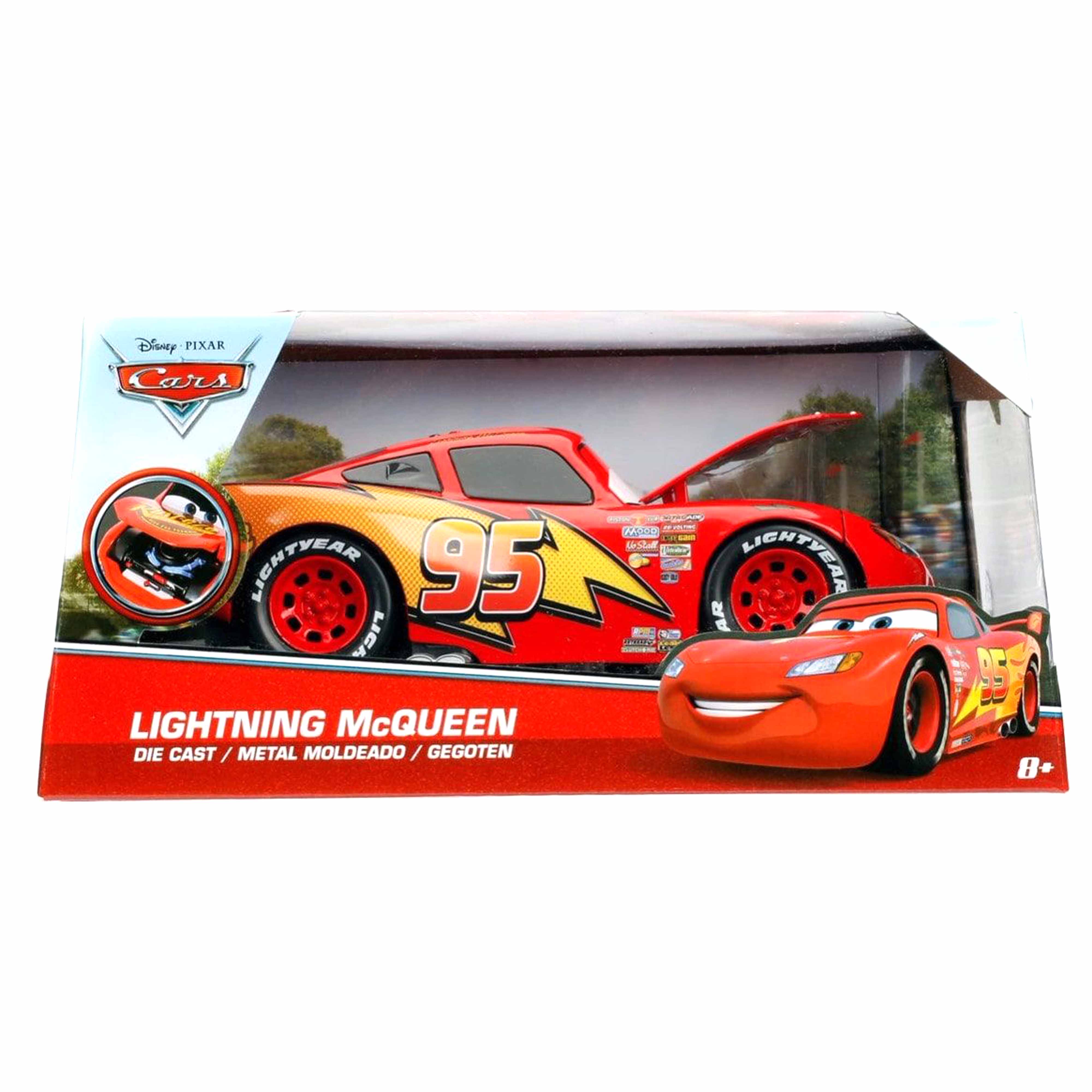 Flash McQueen « Cars » Rouge Hollywood Rides 1:24 - Image 3