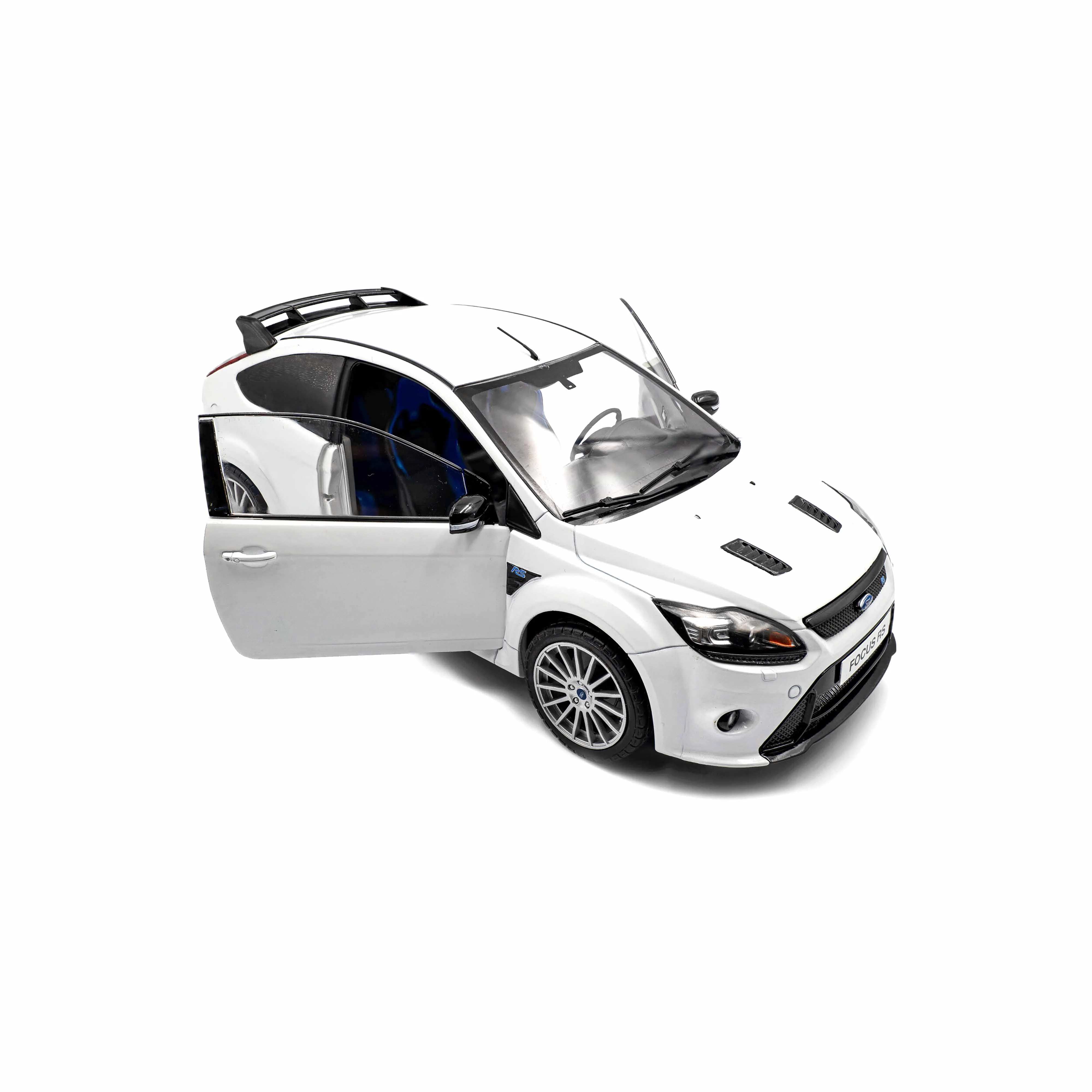 Ford Focus RS MK2 Pack RS Plus Blanc Gelé 2009 1/18 - Image 4