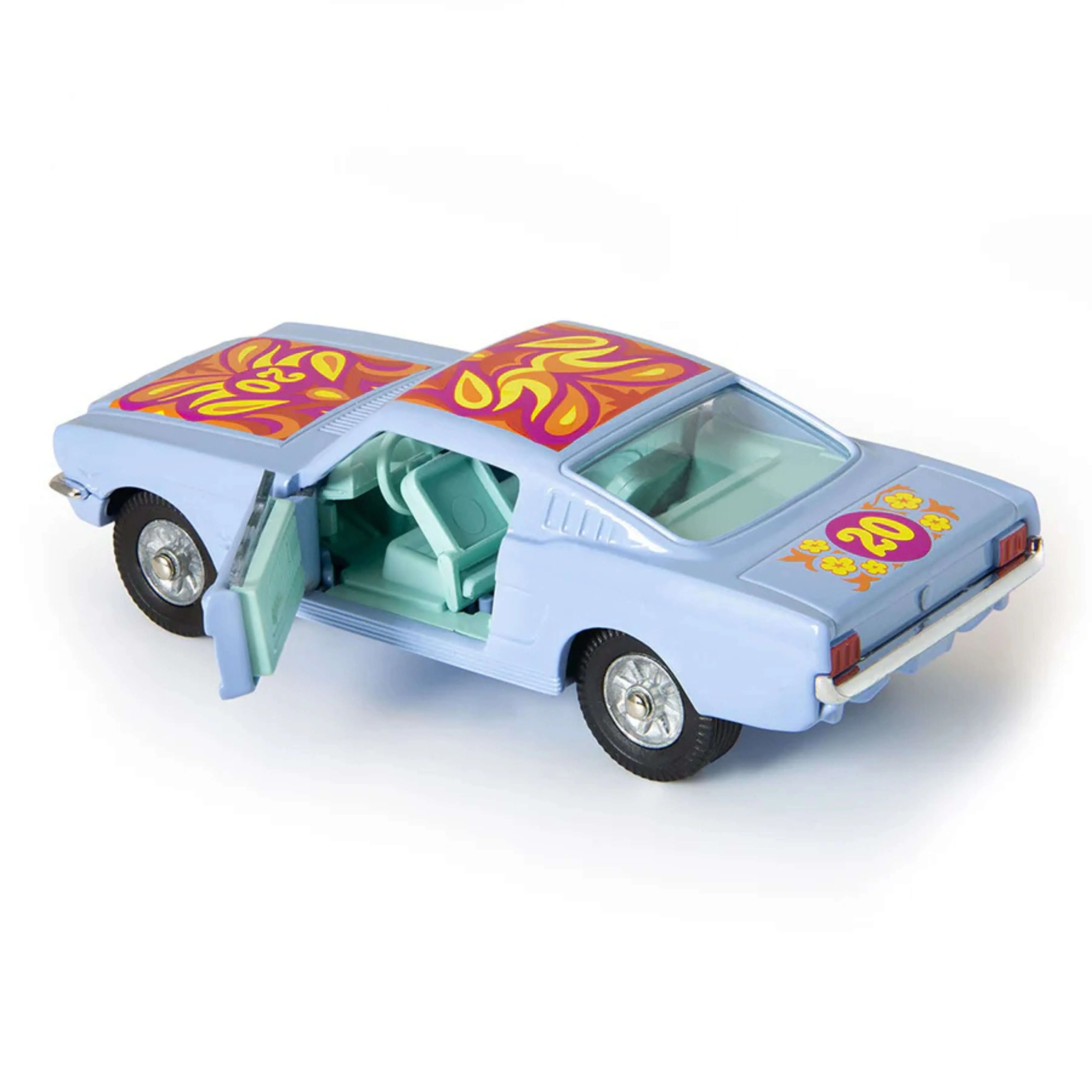 Ford Mustang Fastback 2+2 Flower Power Stock Racing Car 1:43 n°348 - Image 4