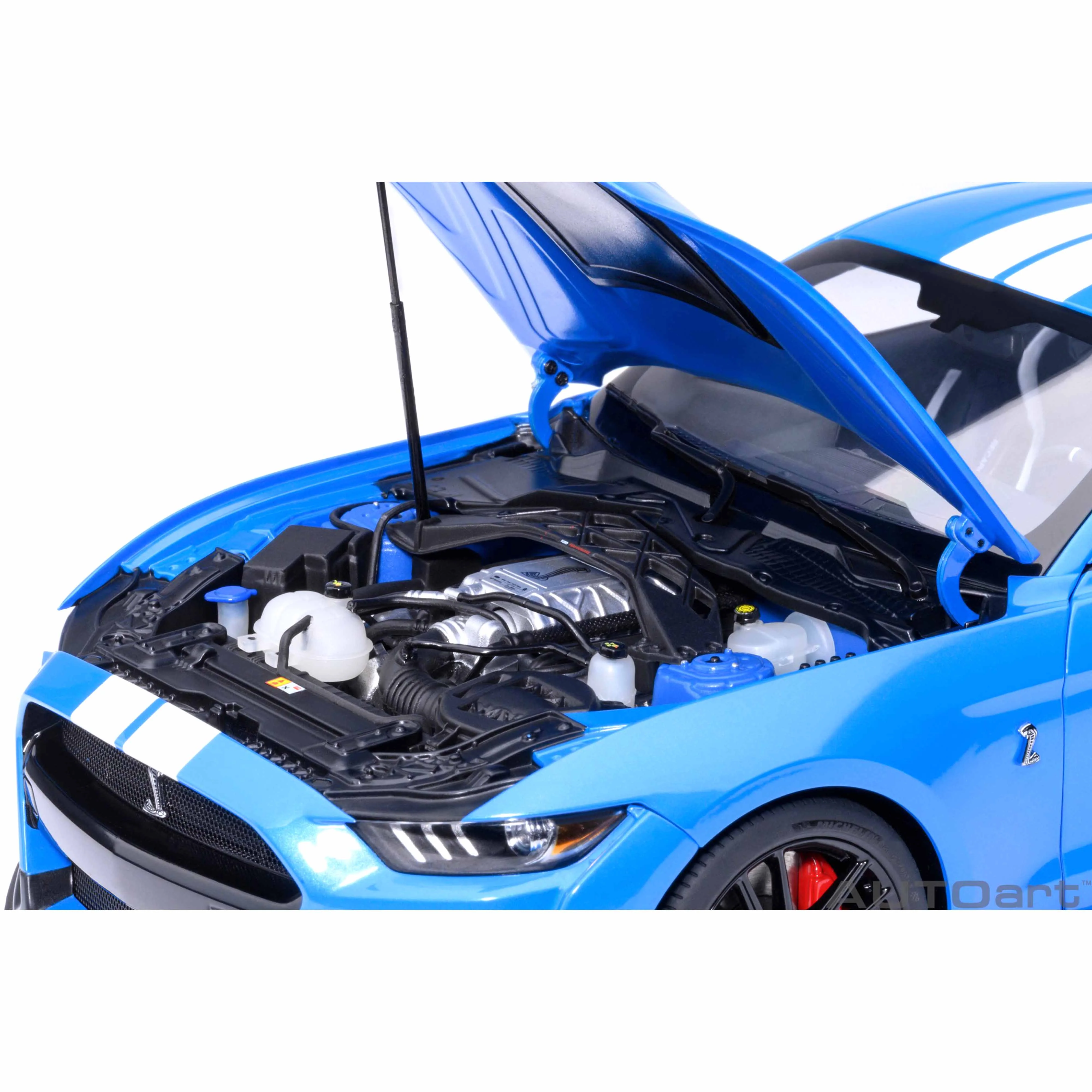 Ford Mustang Shelby GT500 Bleu Grabber 1/18 - Image 12