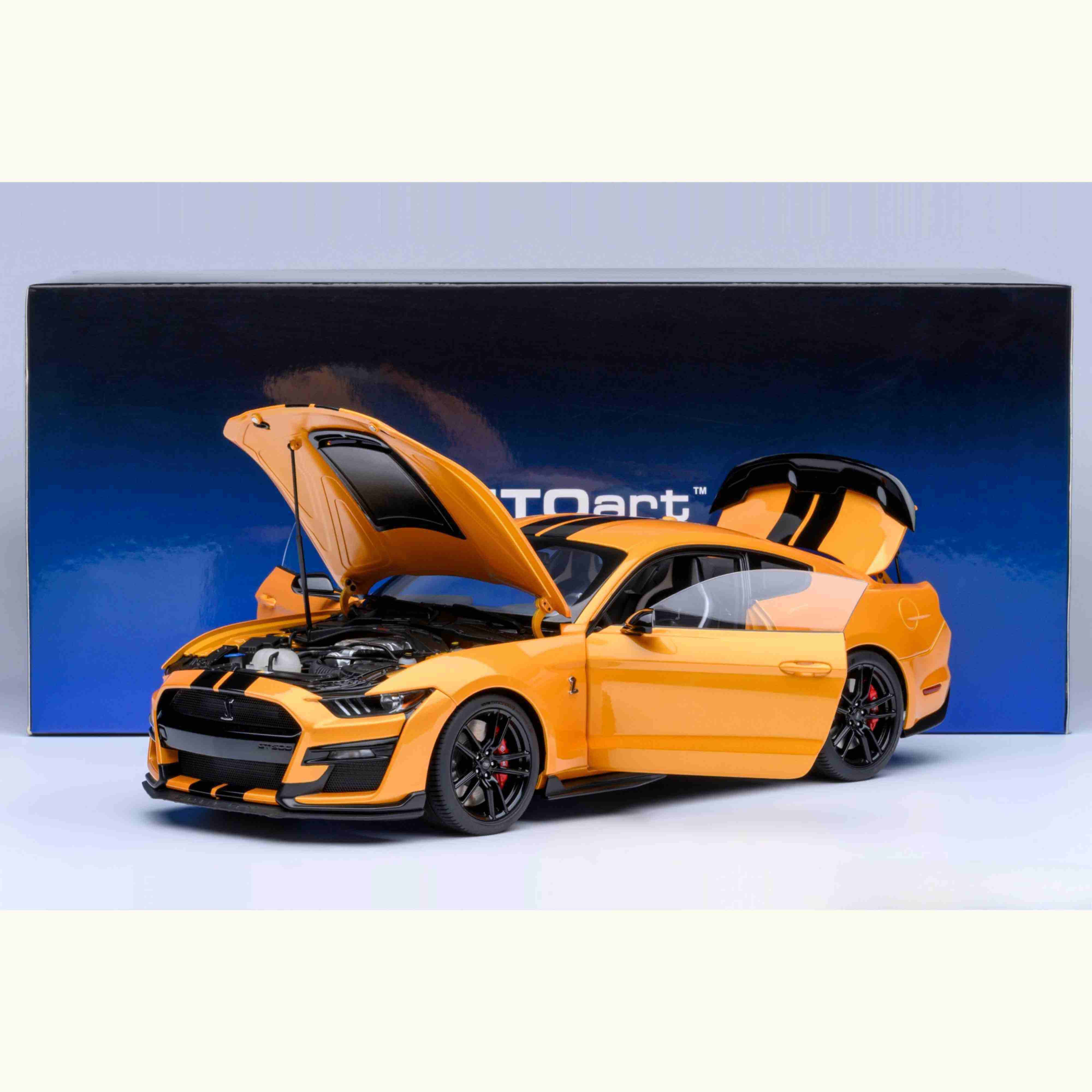 Ford Mustang Shelby GT500 Cyber Orange 1/18 - Image 12