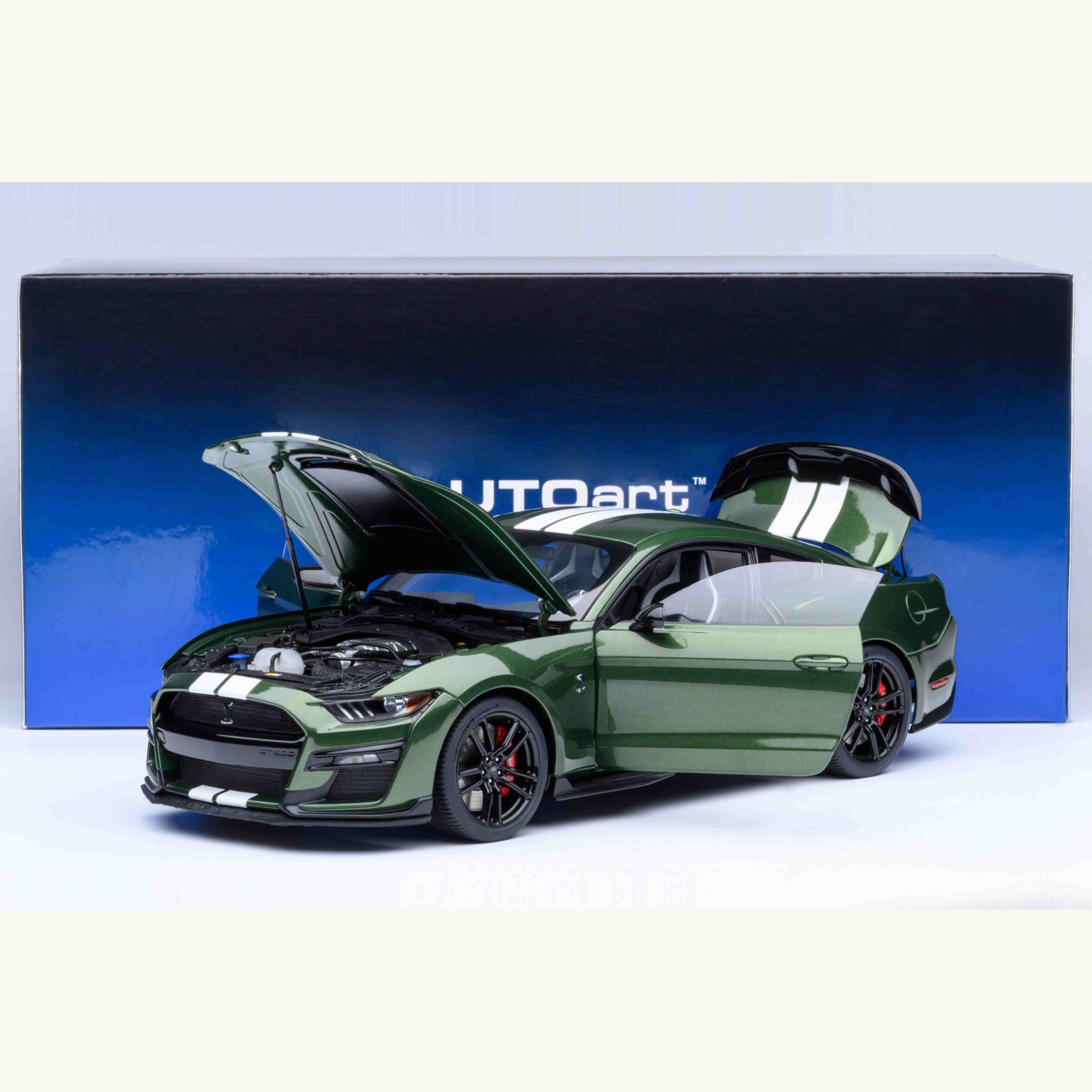 Ford Mustang Shelby GT500 Eruption Green 1/18 - Image 12