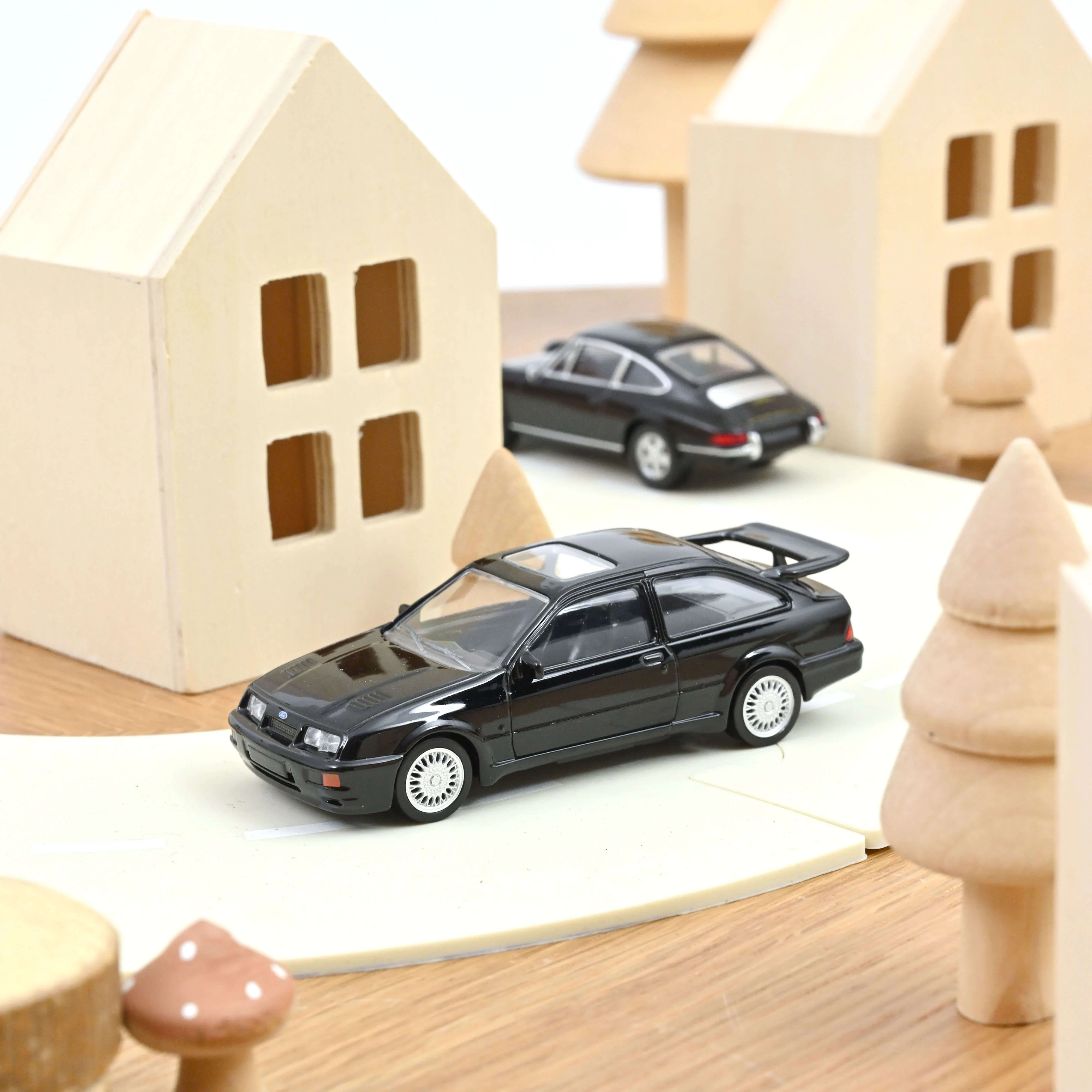 Ford Sierra RS Cosworth 1986 Noir Jet-car 1/43