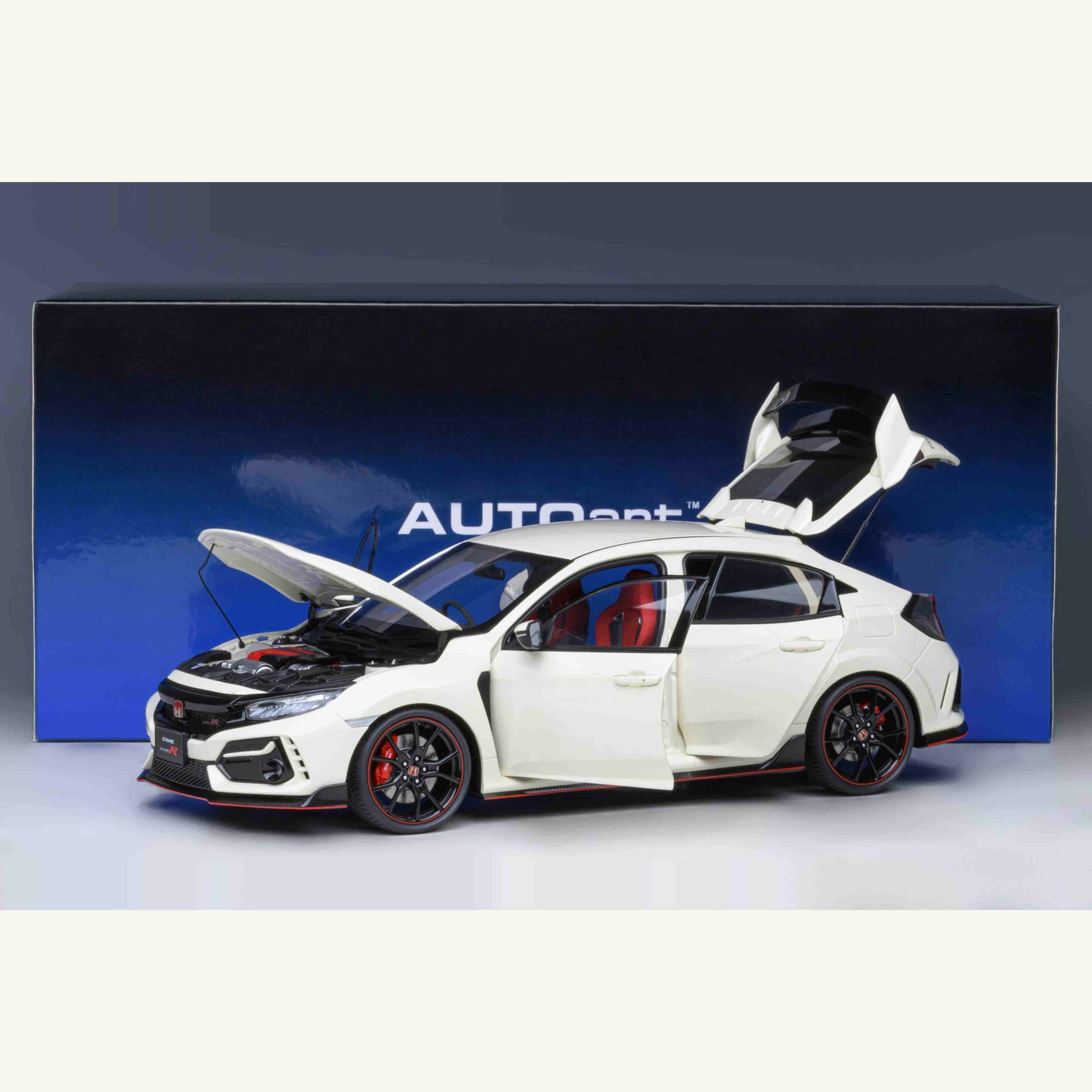 Honda Civic Type R (FK8) Championship White 2021 1/18 - Image 12