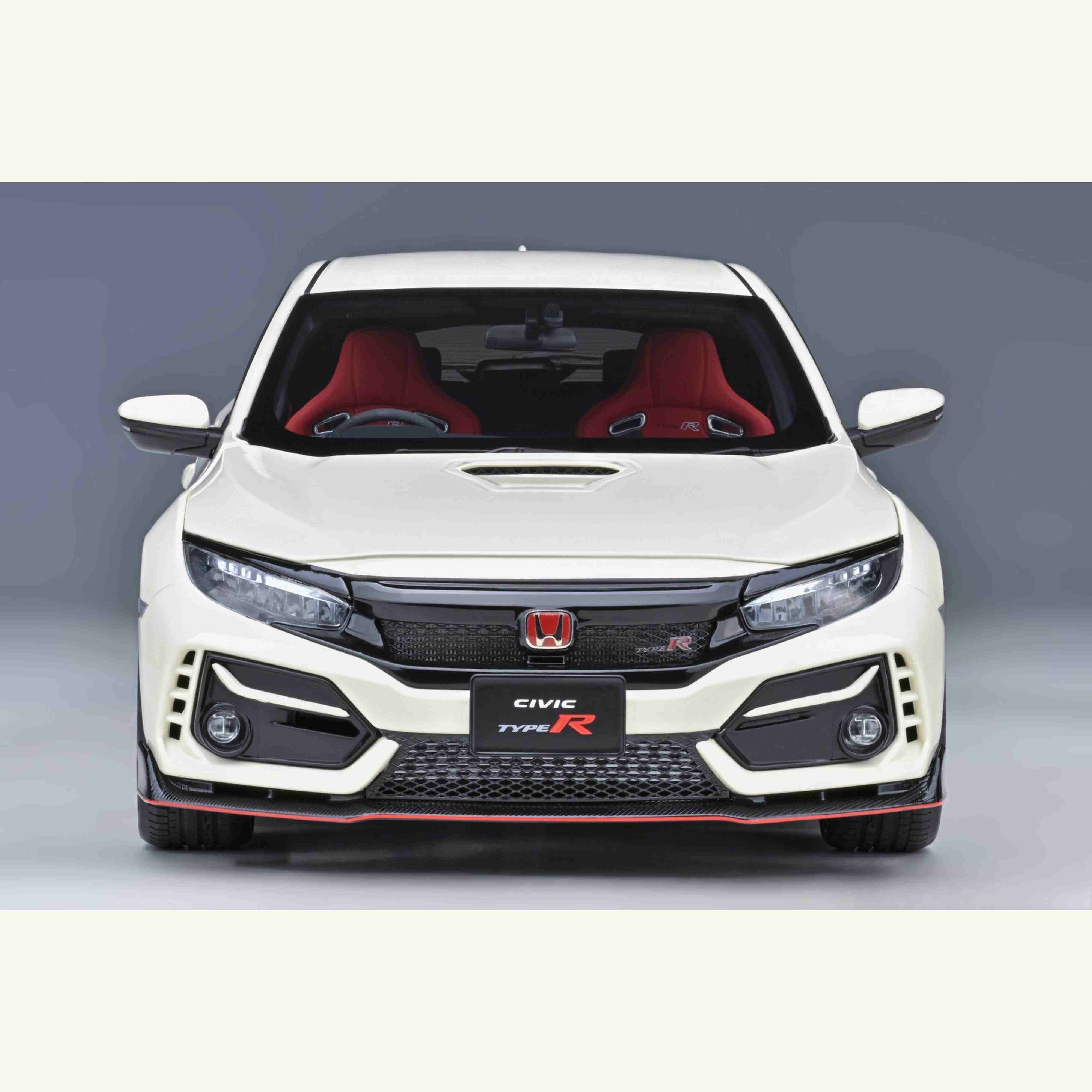Honda Civic Type R (FK8) Championship White 2021 1/18 - Image 4