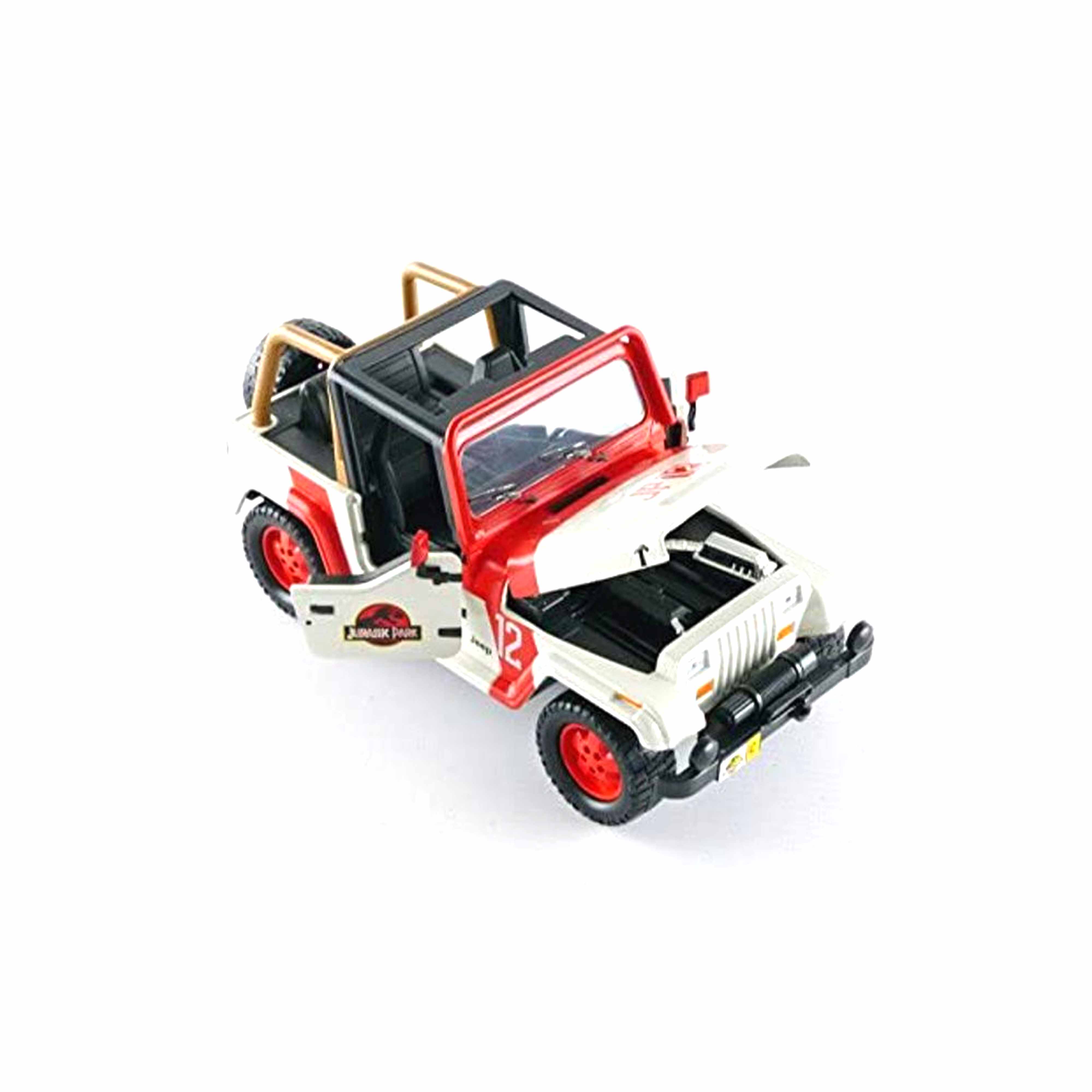 Jeep Wrangler « Jurassic Park » Camouflage Hollywood Rides 1992 1/24 - Image 5