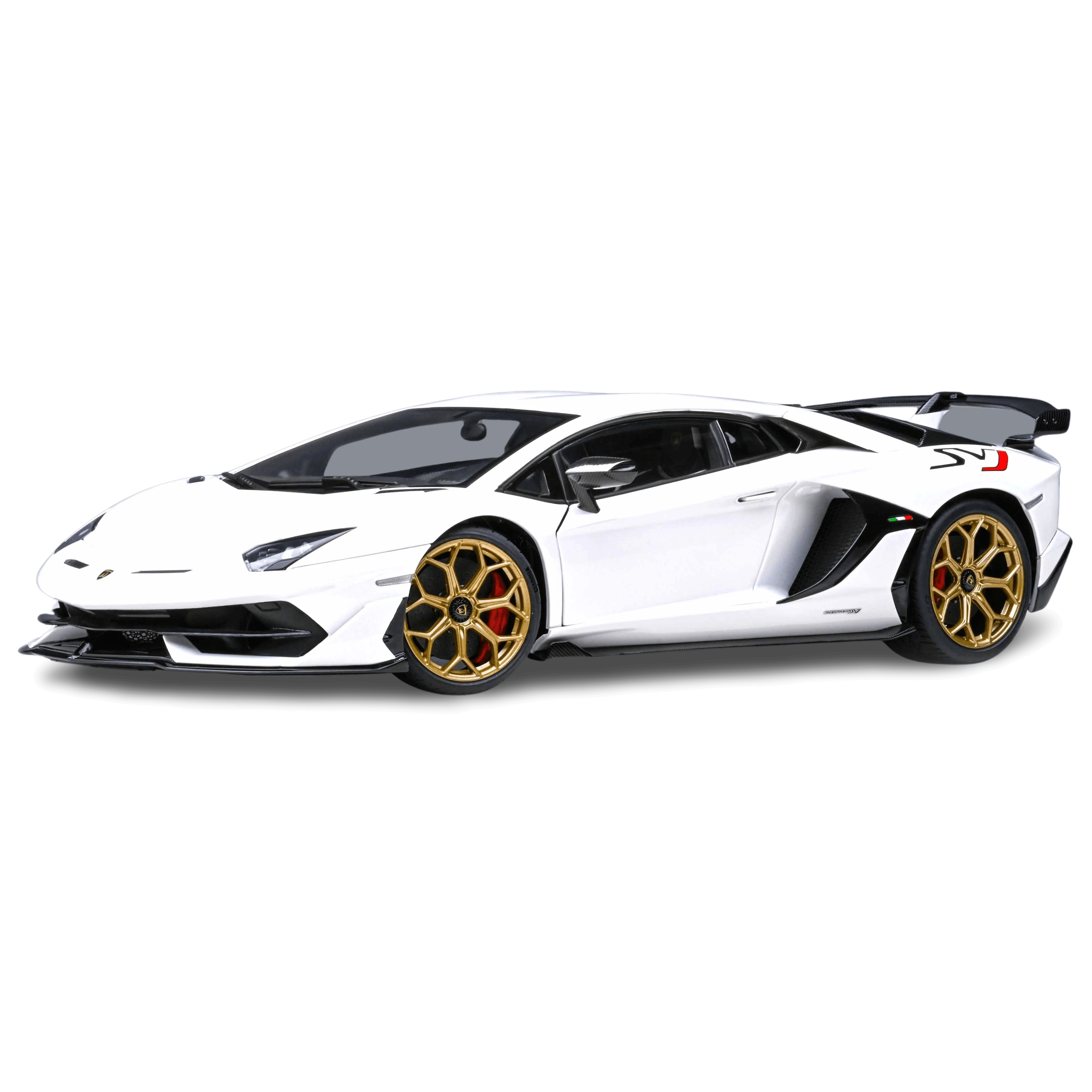 Lamborghini Aventador SVJ 2019 Asopo/Blanc Métallisé 1/18