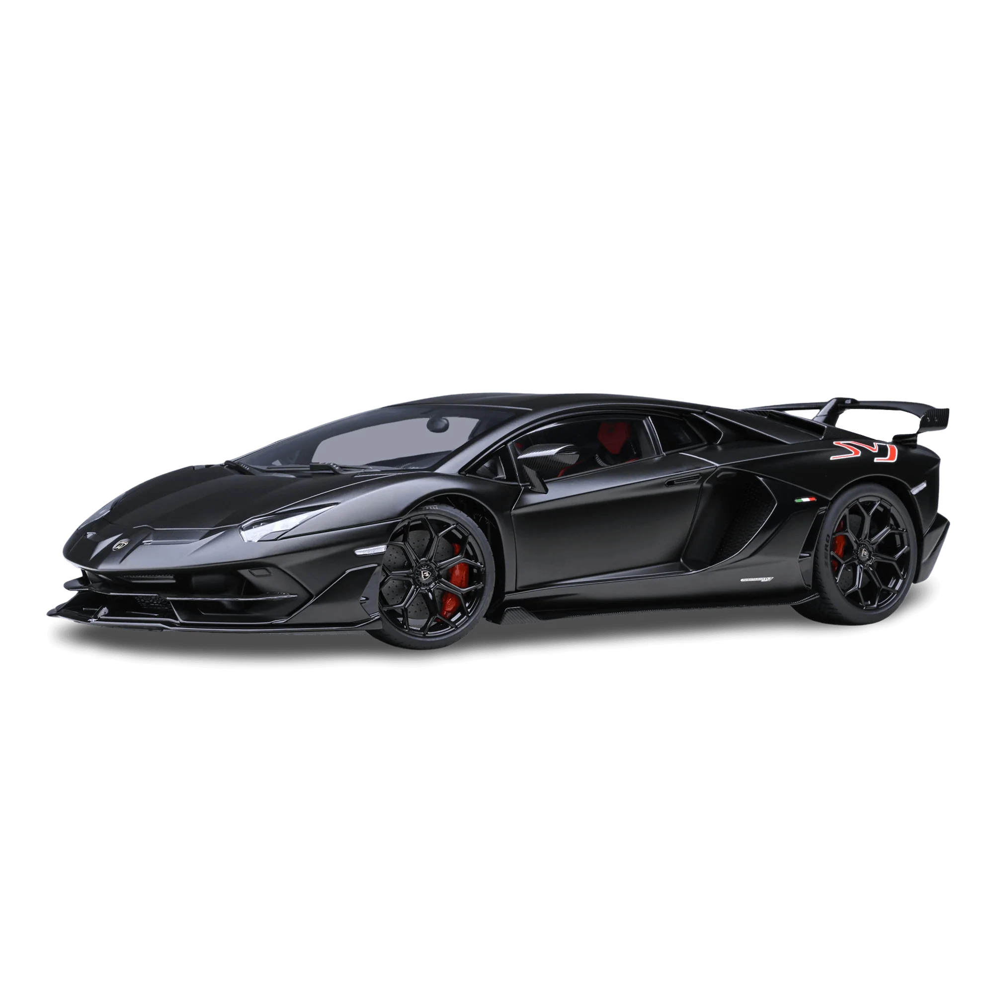 Lamborghini Aventador SVJ 2019 Nero Nemesis / Noir Mat 1/18
