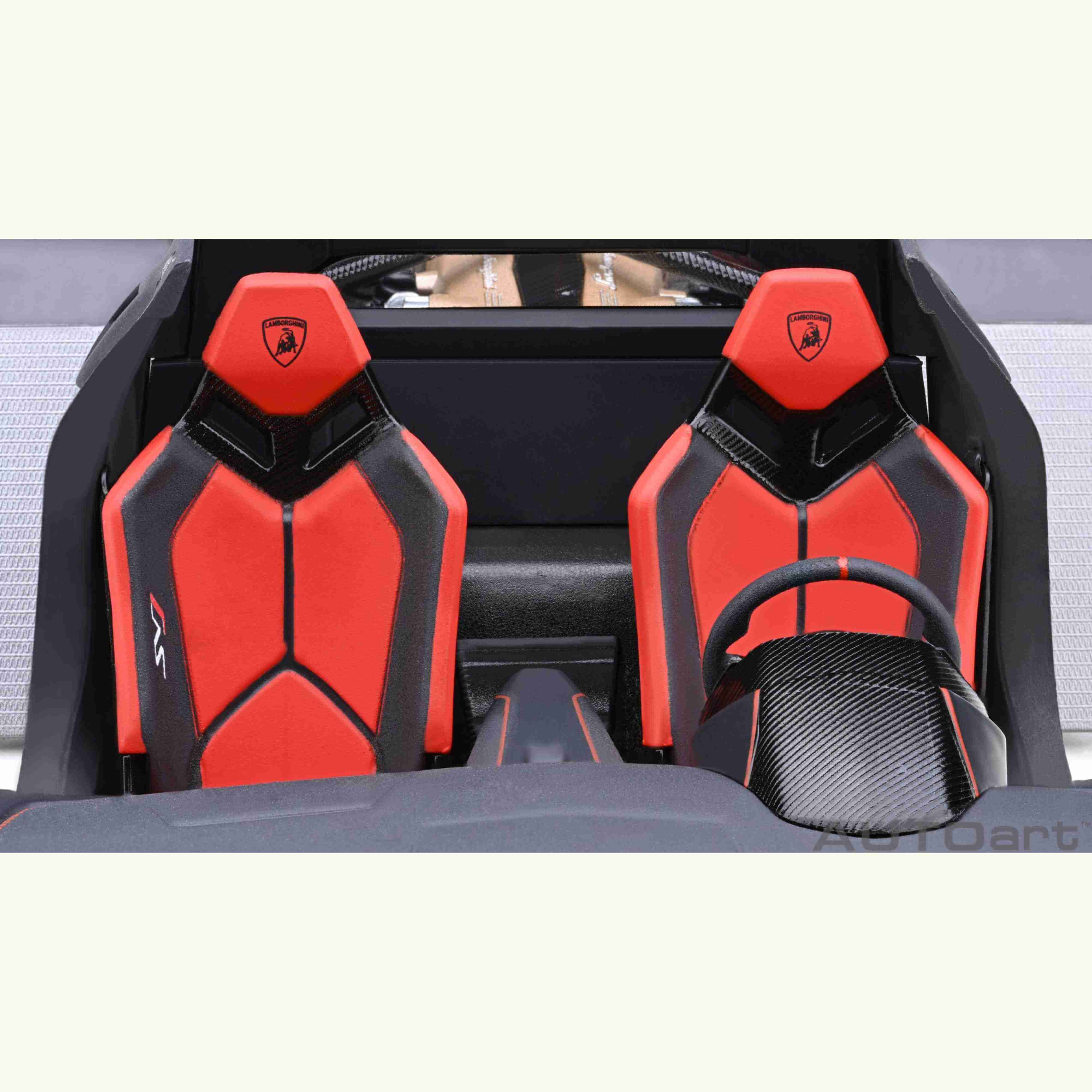Lamborghini Aventador SVJ 2019 Nero Nemesis / Noir Mat 1/18 - Image 9