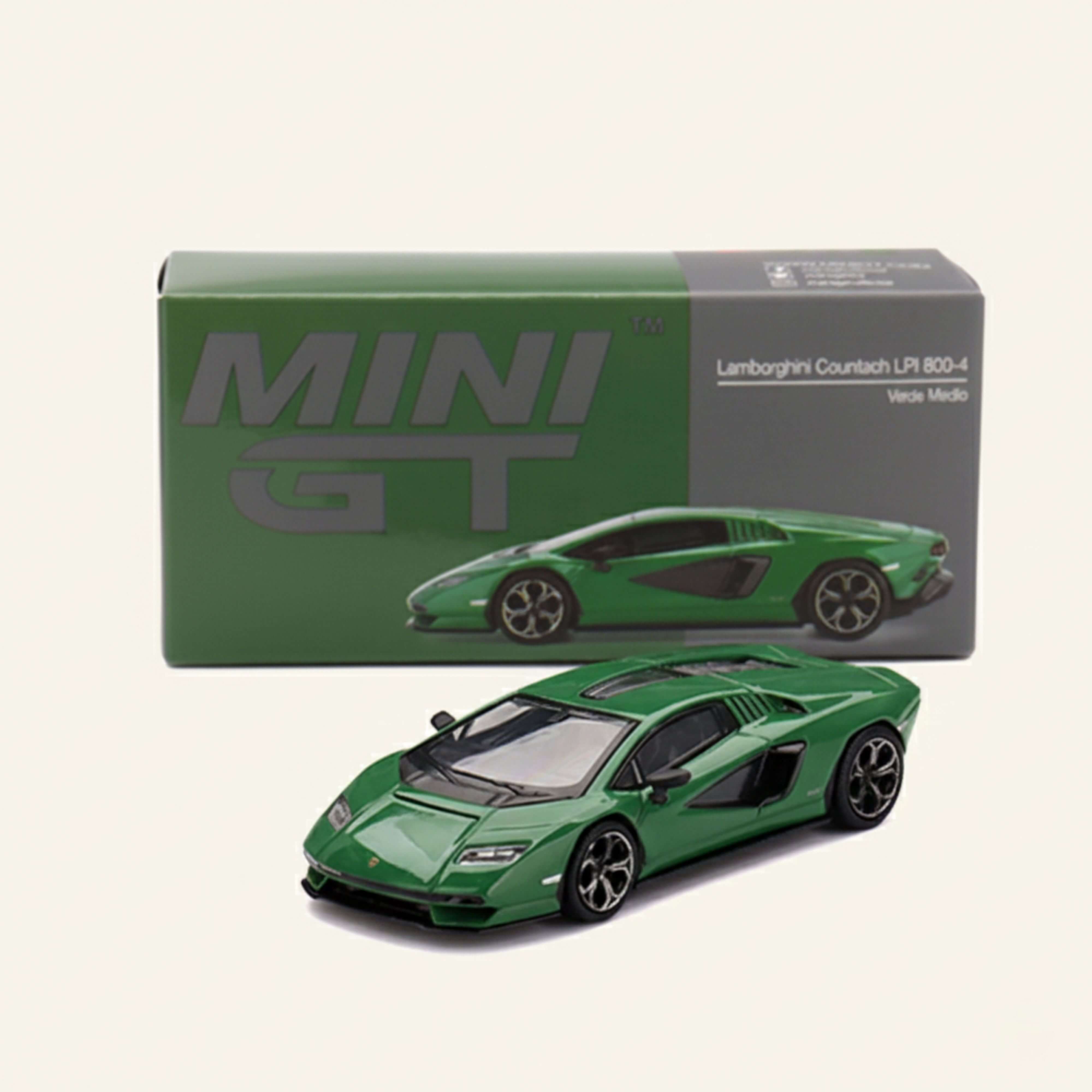Lamborghini Countach LPI 800-4 Vert Medio 2022 1/64