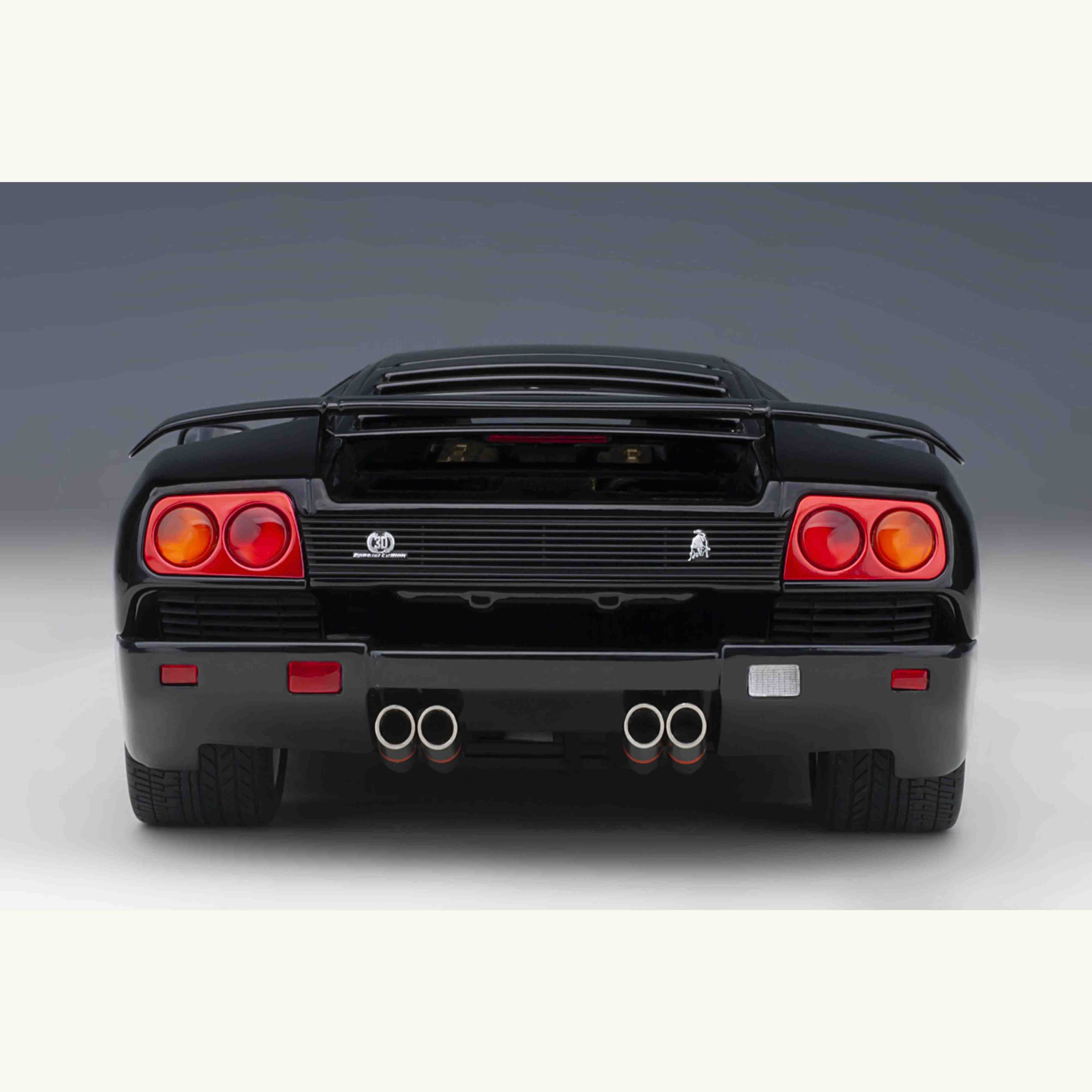 Lamborghini Diablo SE30 1993 Deep Black Metallic 1/18 - Image 5