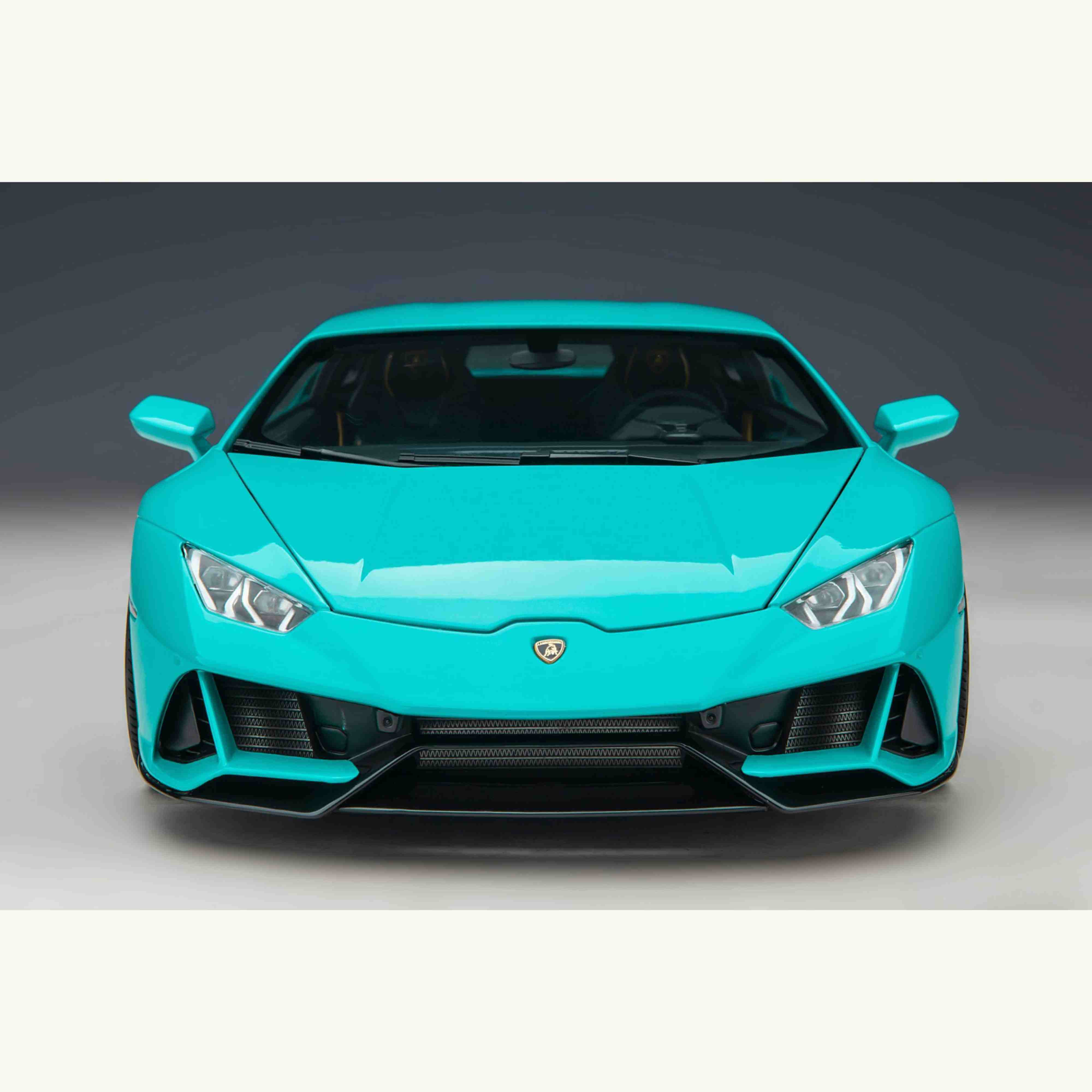 Lamborghini Huracán EVO 2019 Blu Glauco 1/18 - Image 4