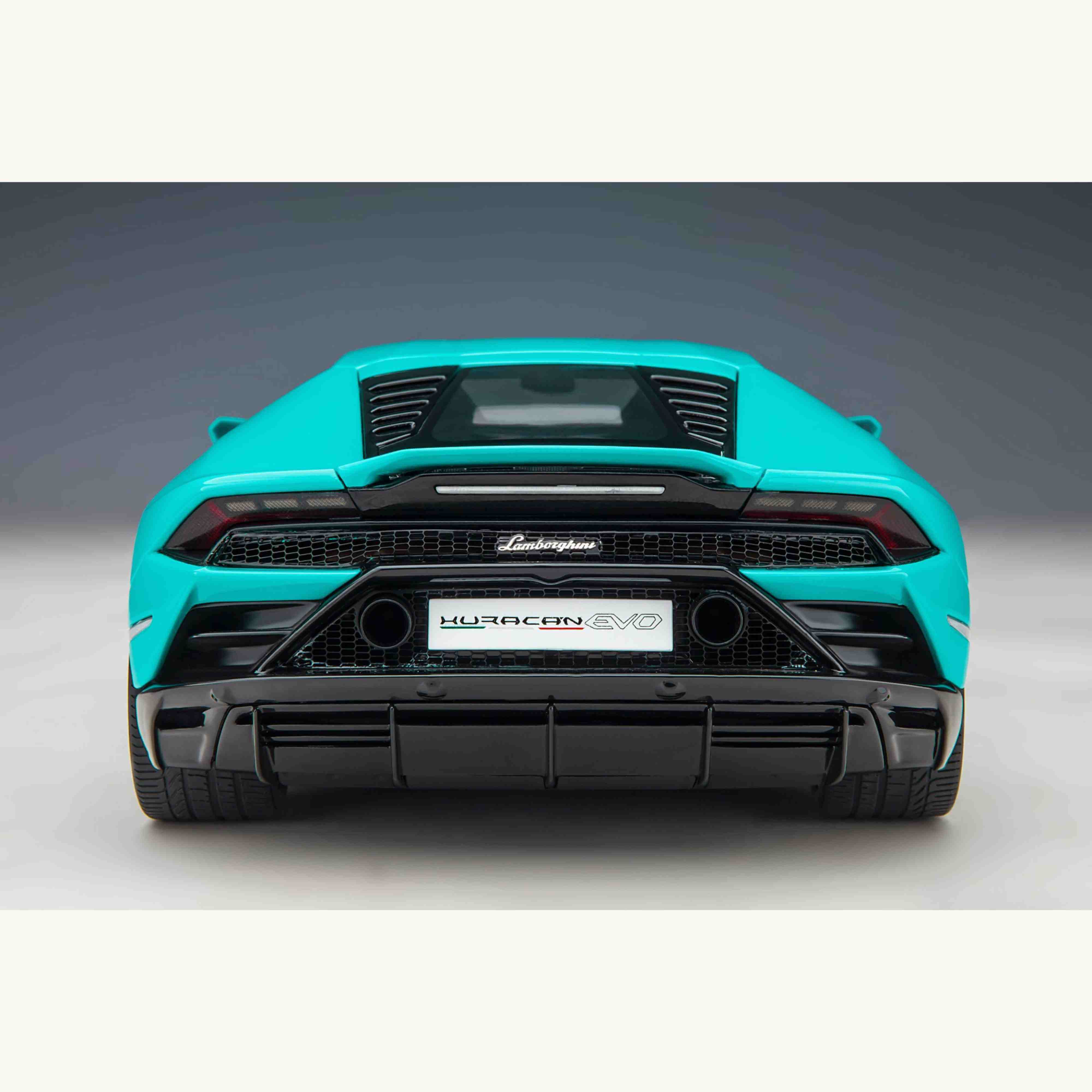 Lamborghini Huracán EVO 2019 Blu Glauco 1/18 - Image 5