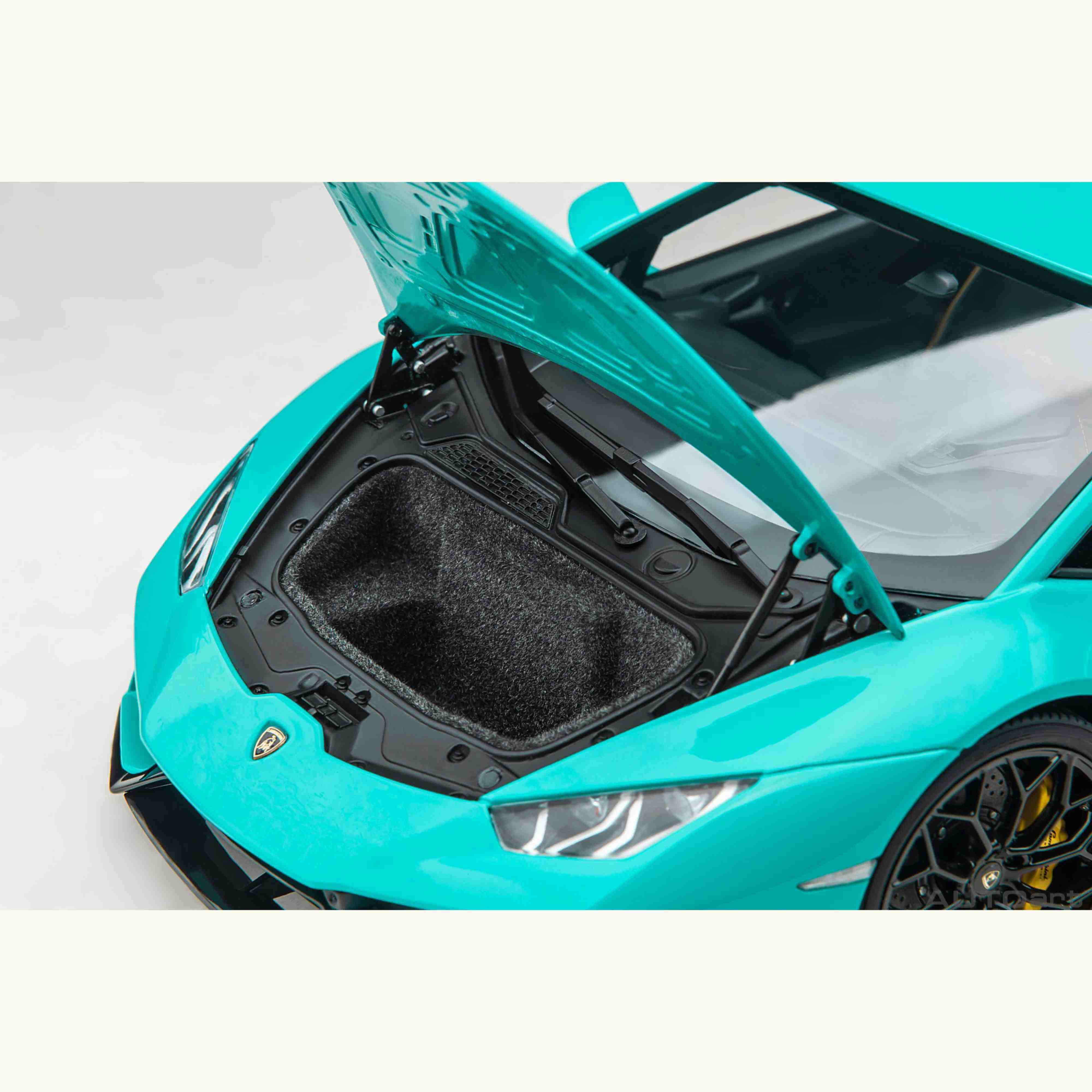 Lamborghini Huracán EVO 2019 Blu Glauco 1/18 - Image 8