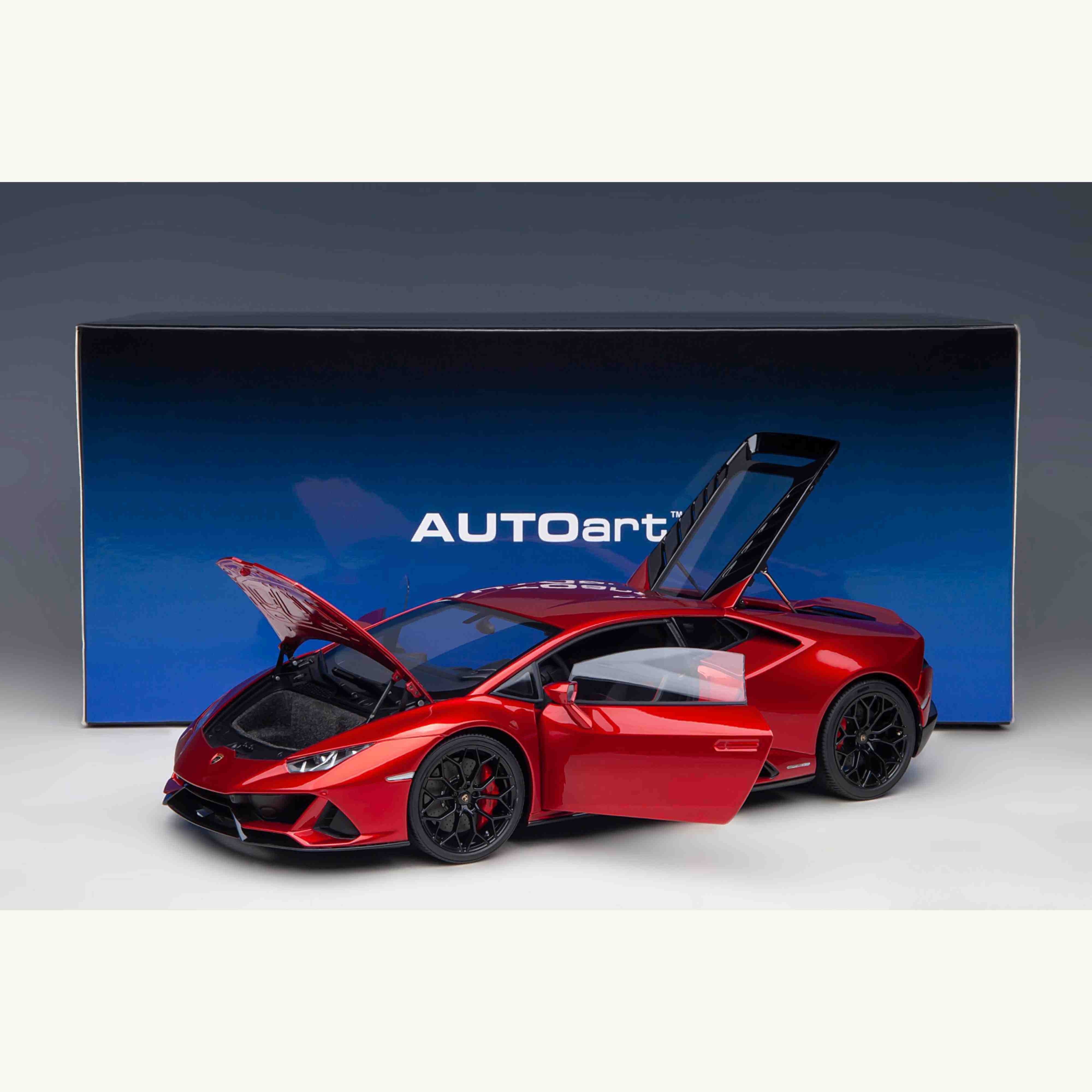 Lamborghini Huracán EVO 2019 Rosso Bia 1/18 - Image 10