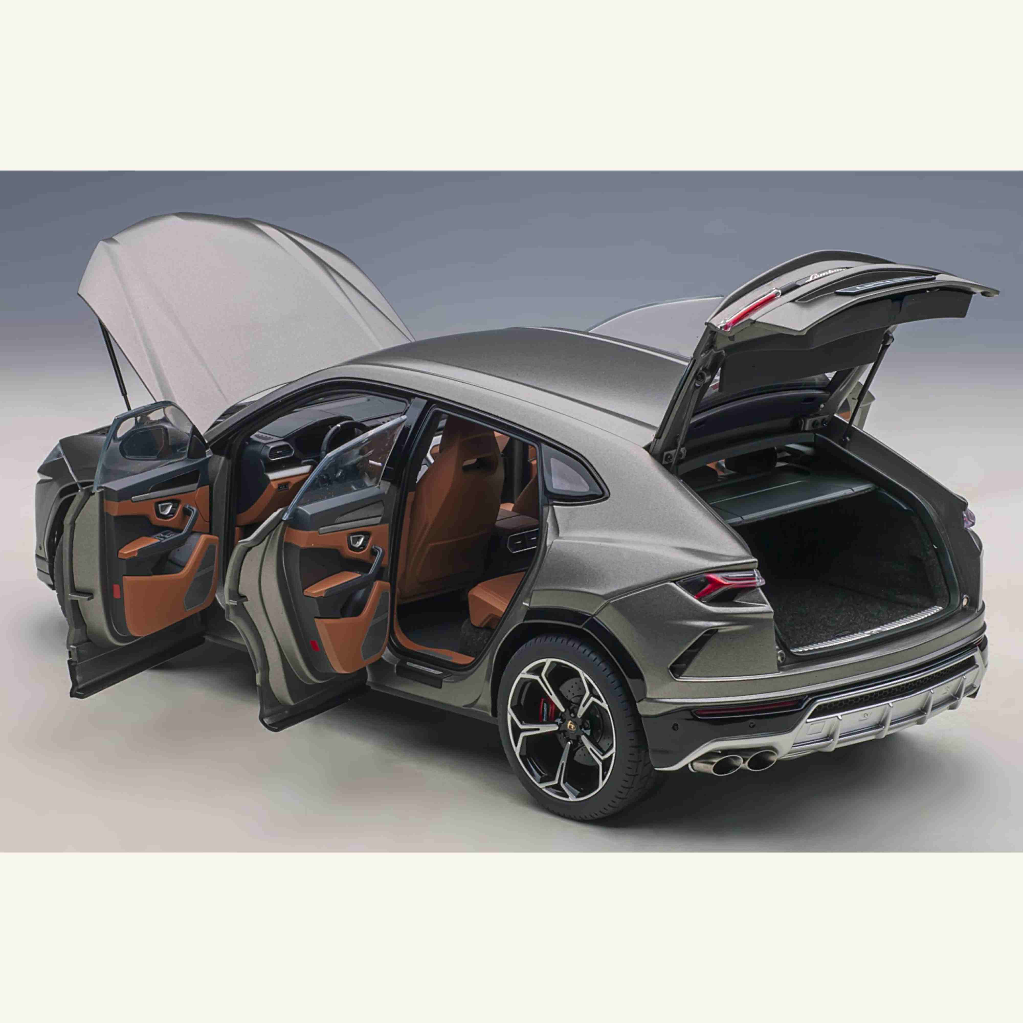 Lamborghini Urus 2018 Grigio Titans / Gris Mat 1/18 - Image 10