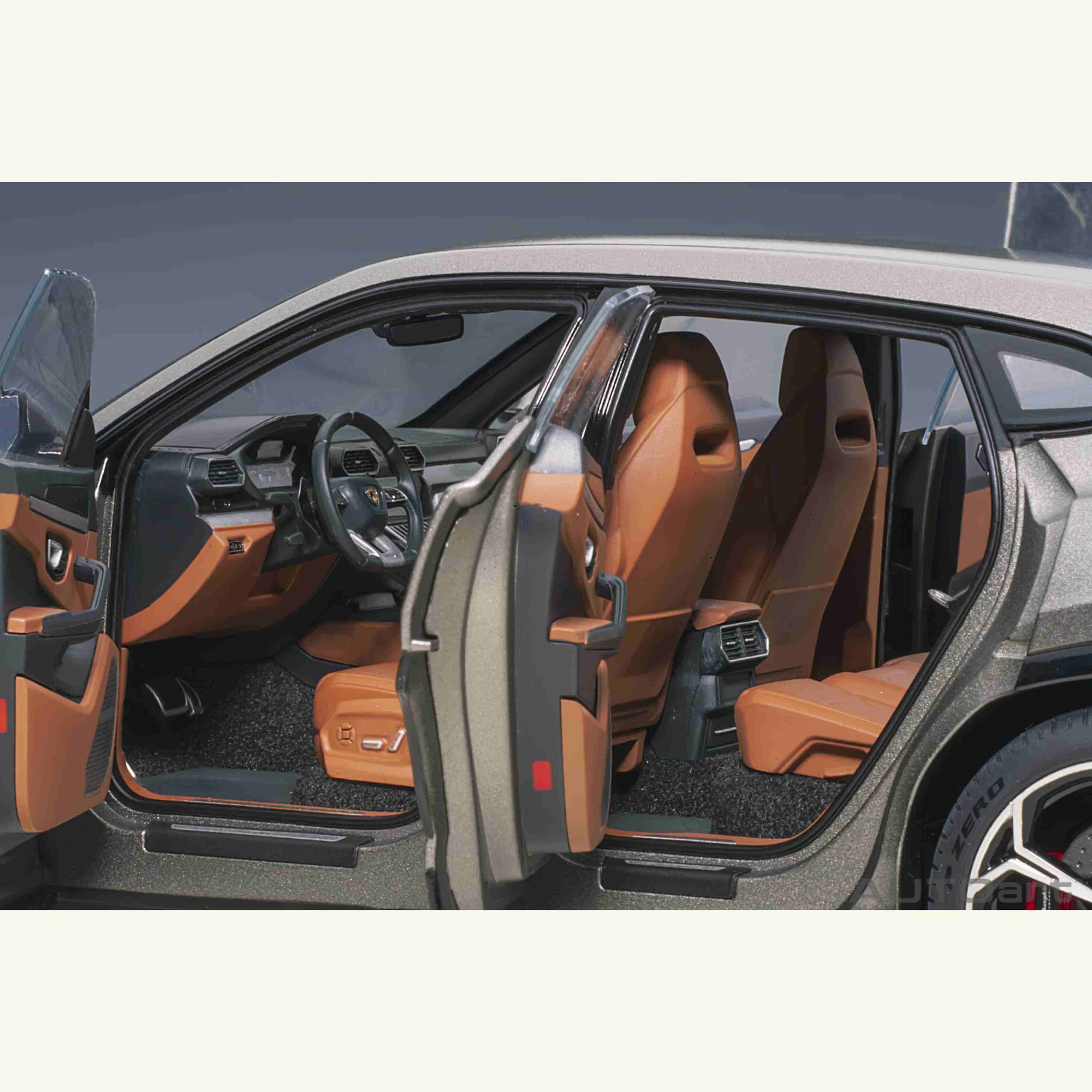 Lamborghini Urus 2018 Grigio Titans / Gris Mat 1/18 - Image 7