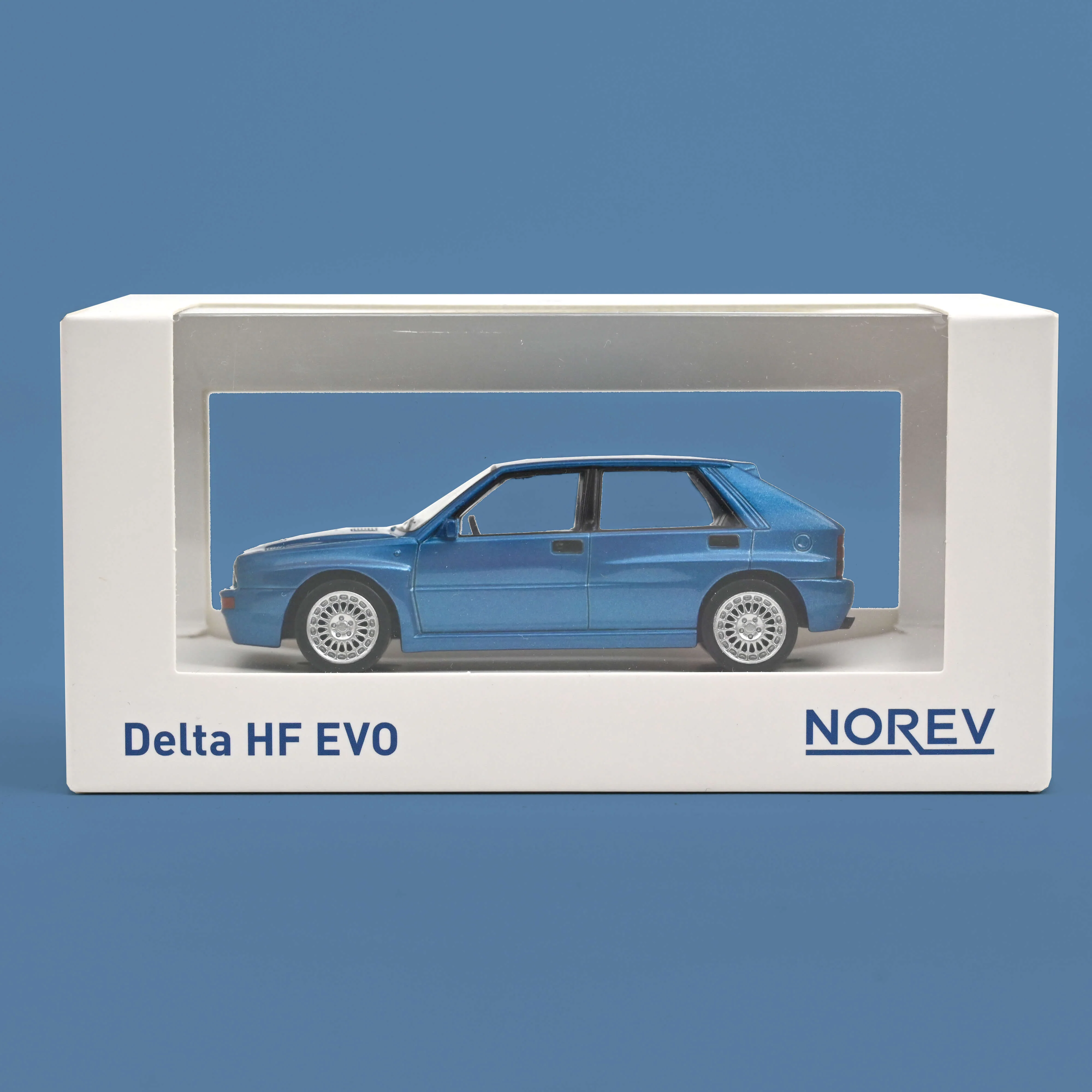 Lancia Delta HF Evo 2 1993 Bleu Lagos Jet-car 1/43 - Image 2