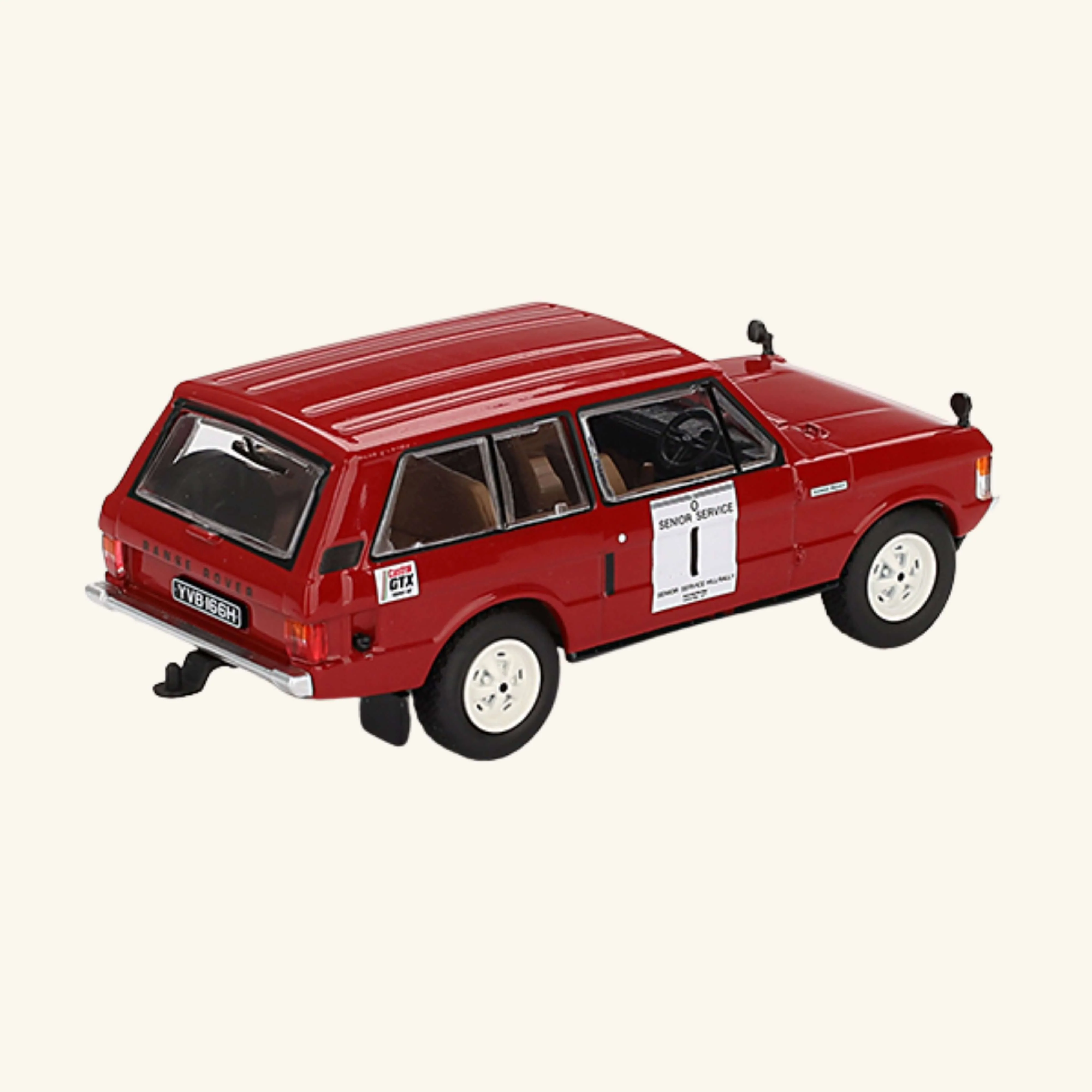 Land Rover Range Rover Rouge #1 Vainqueur Hill Rally 1979 1/64 - Image 3