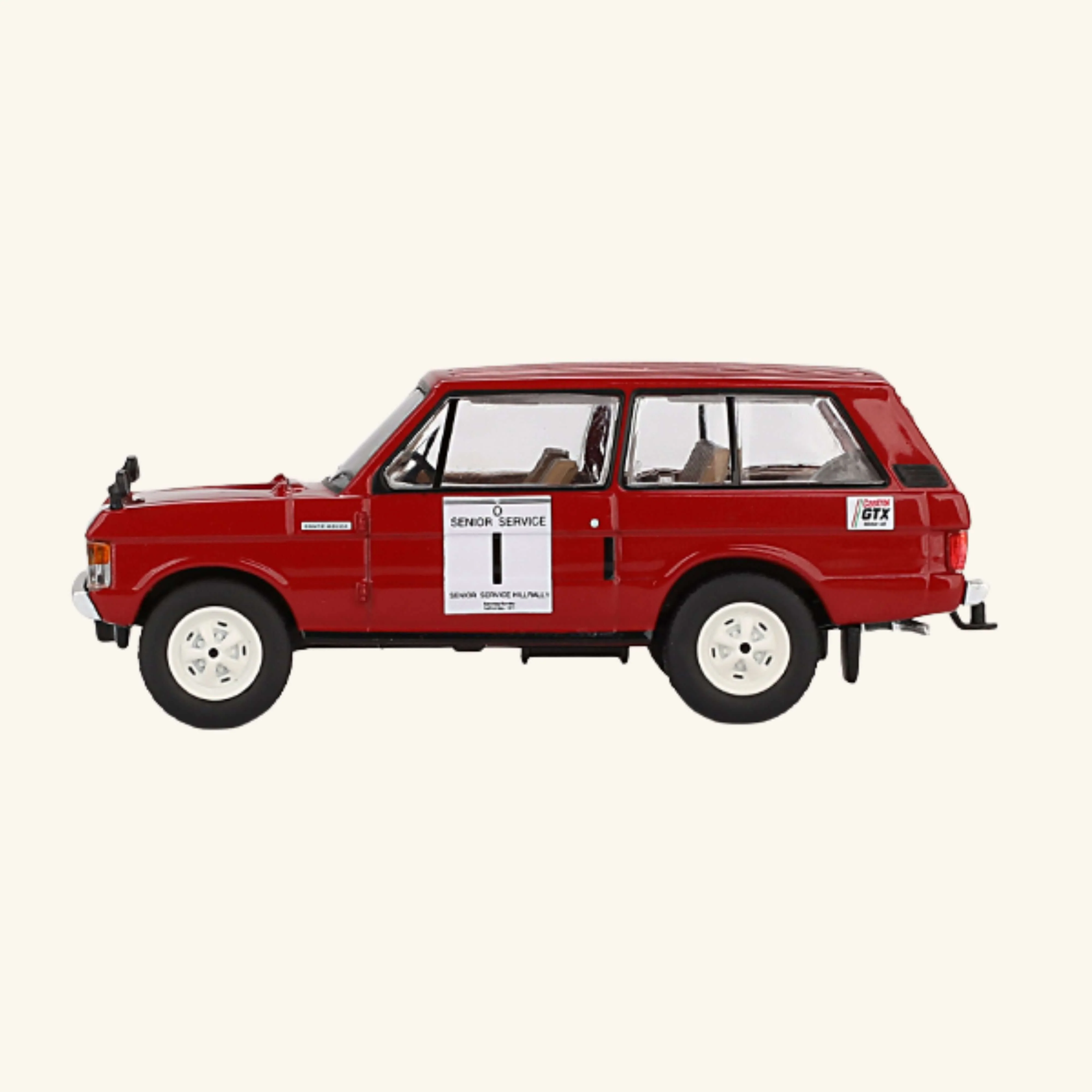 Land Rover Range Rover Rouge #1 Vainqueur Hill Rally 1979 1/64 - Image 4