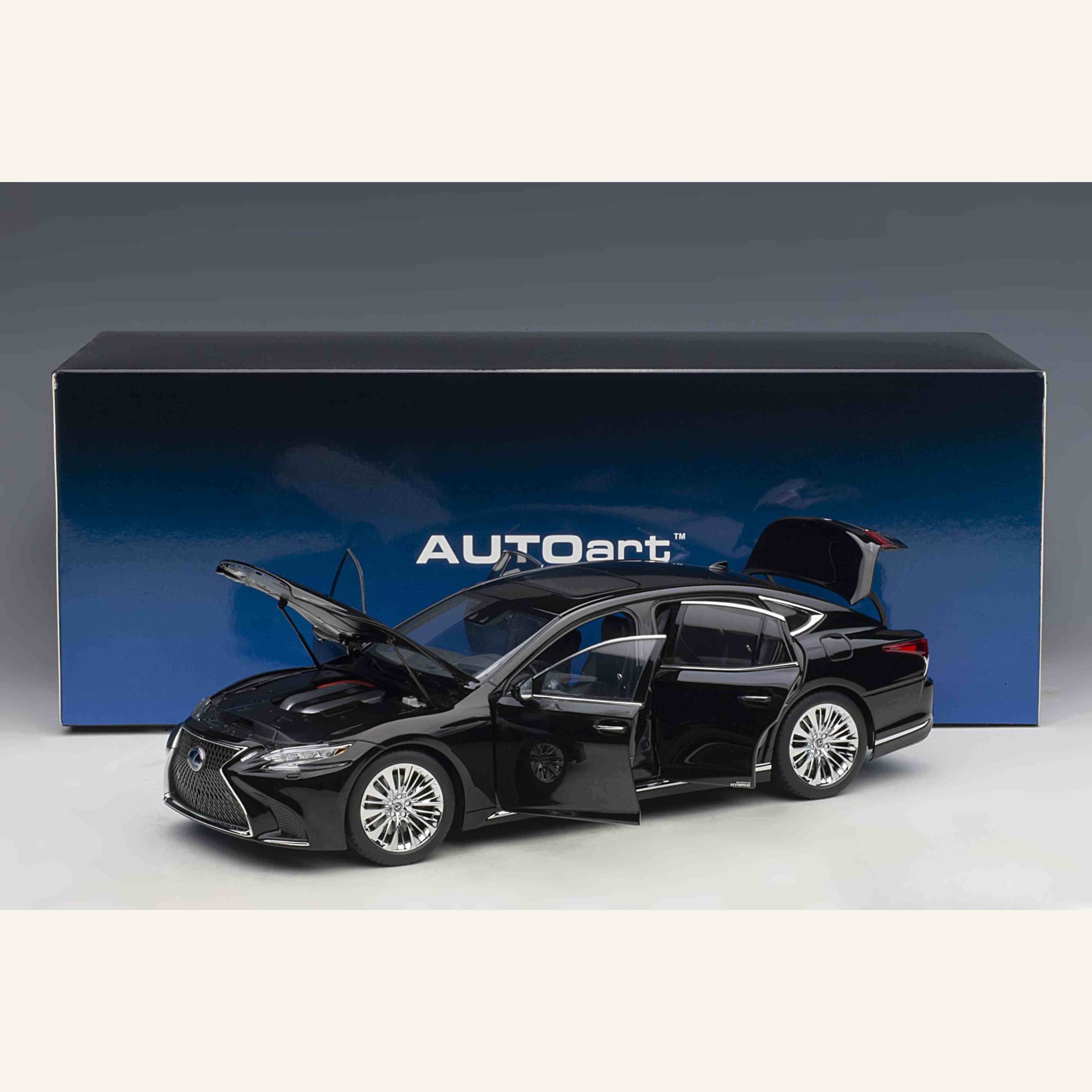 Lexus LS 500h 2018 Noir / Intérieur Noir 1/18 - Image 11