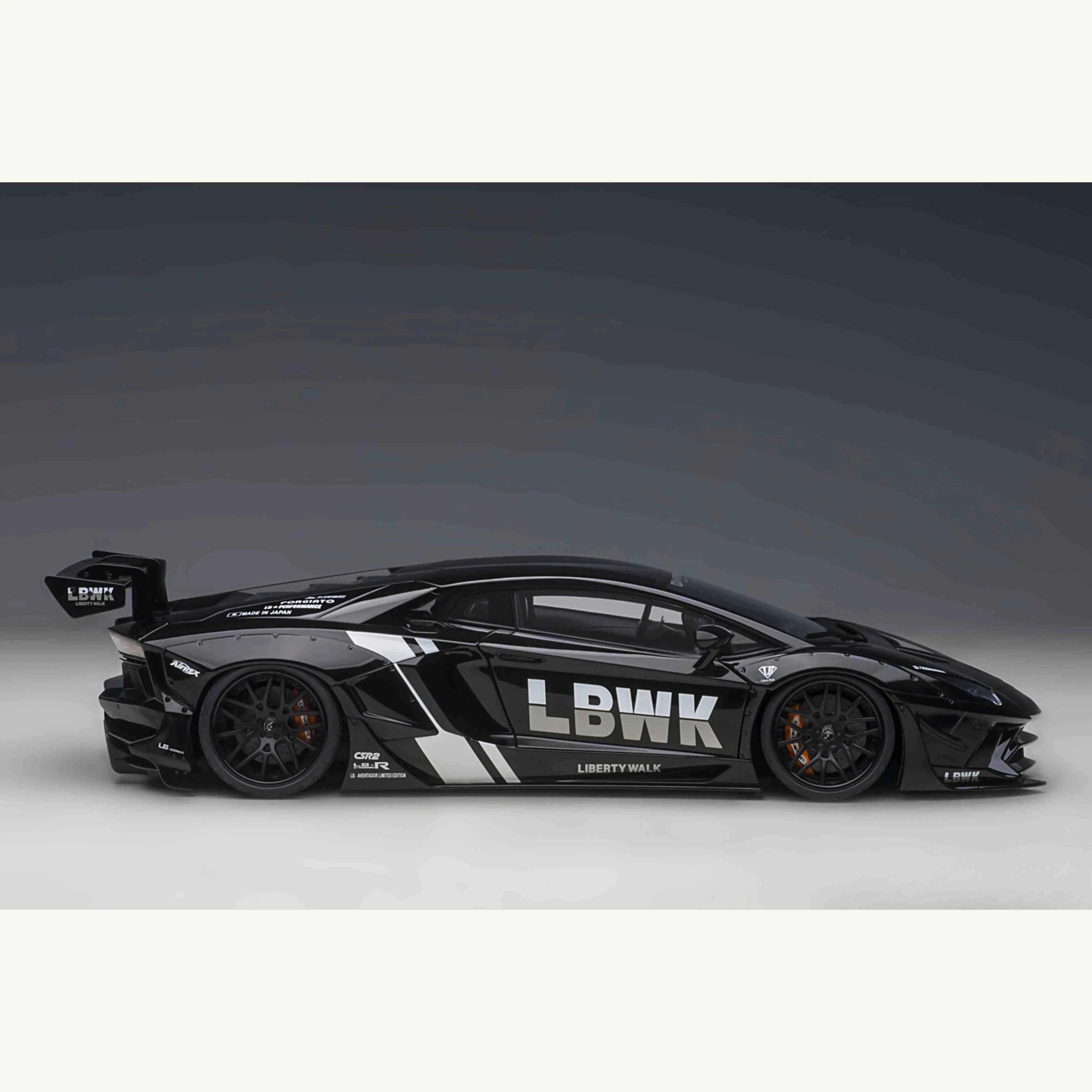 Liberty Walk LB-Works Lamborghini Aventador Limited 1/18 - Image 3